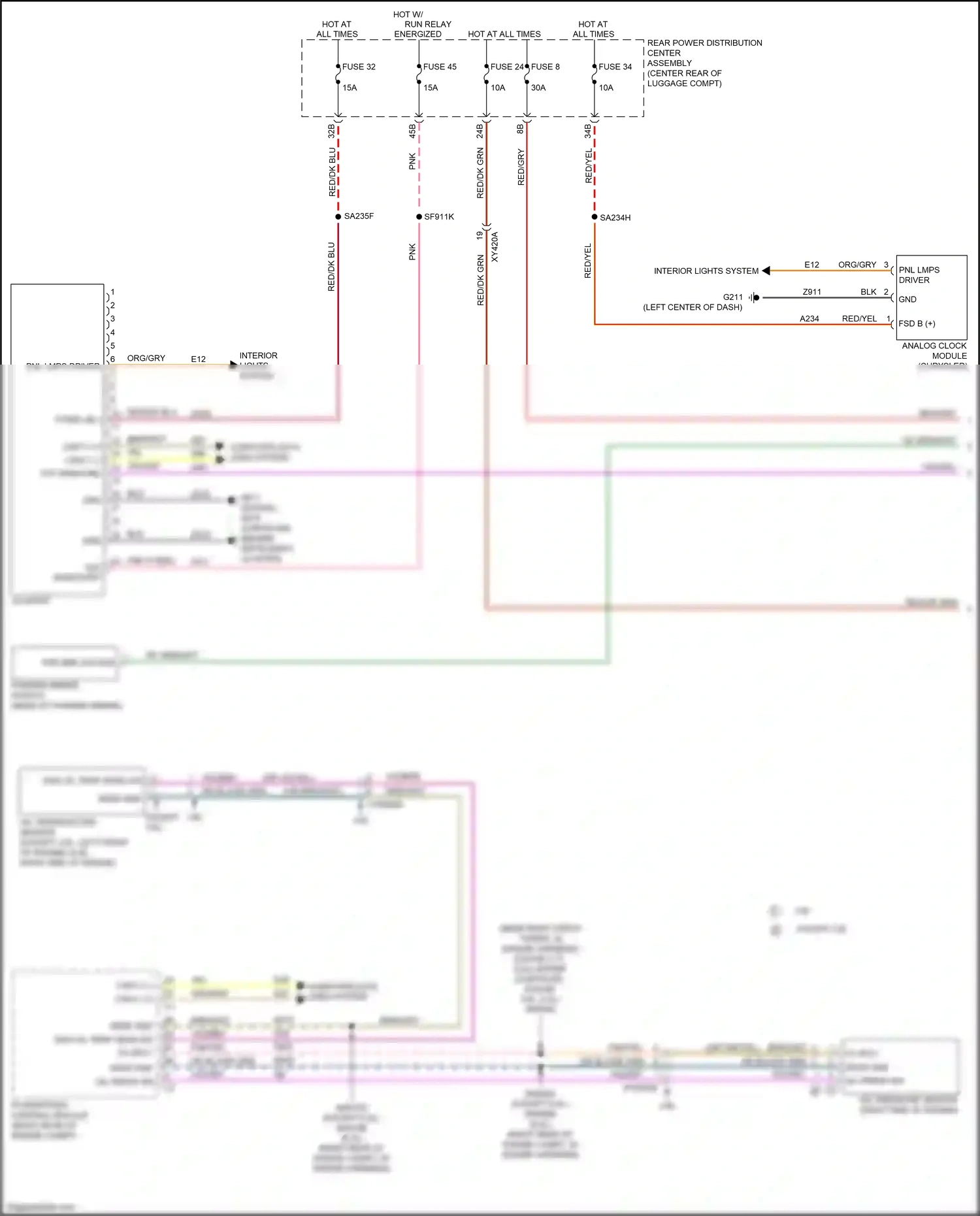 Chrysler 300C II facelift (2015-2024) computer data lines system wiring diagram  (12 of 83)