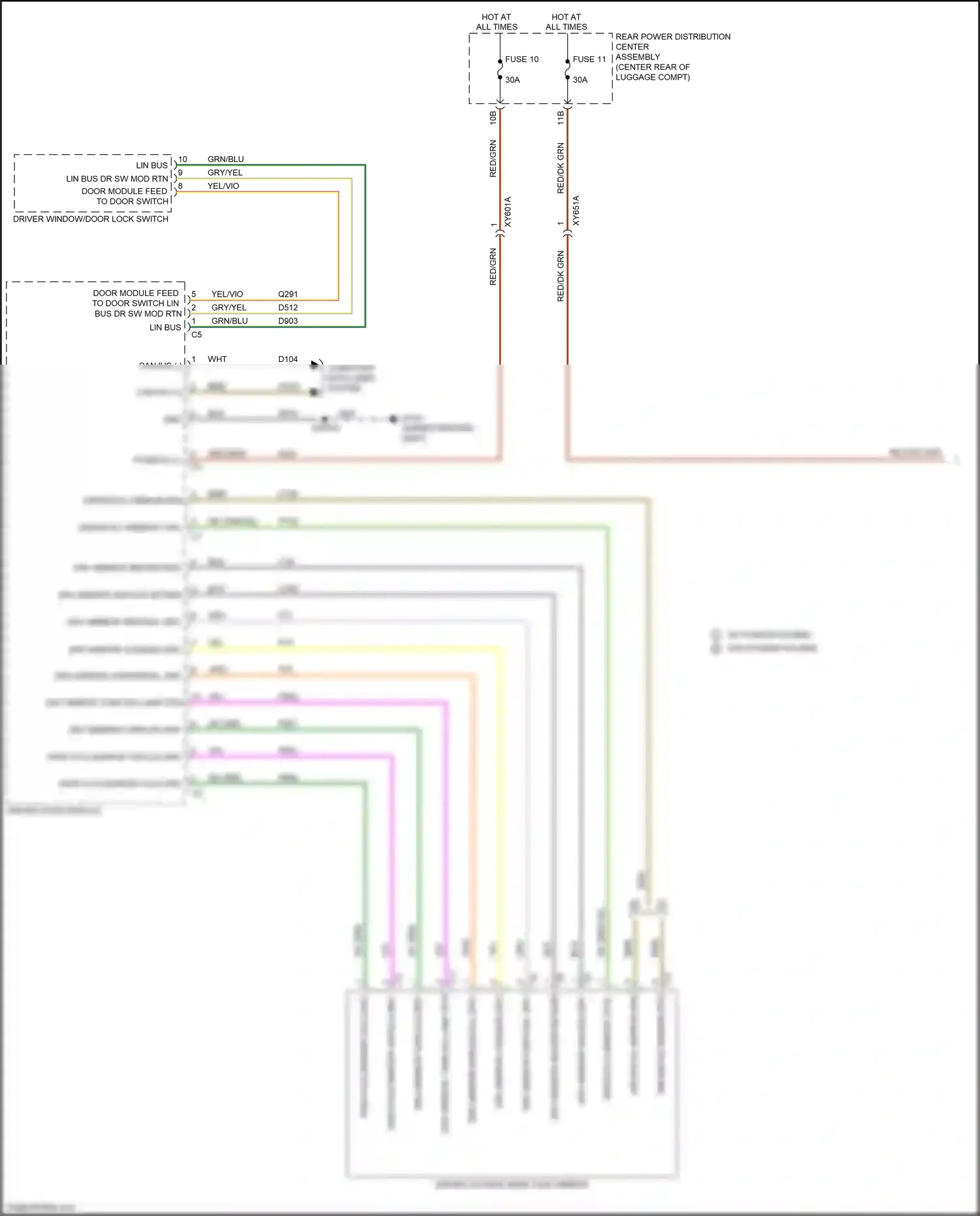 Chrysler 300C II facelift (2015-2024) computer data lines system wiring diagram  (35 of 83)