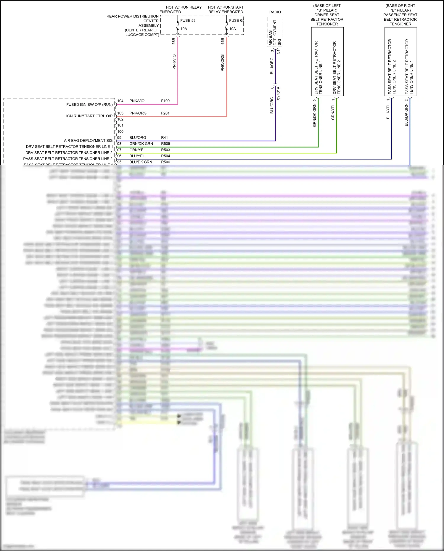 Chrysler 300C II facelift (2015-2024) computer data lines system wiring diagram  (59 of 83)