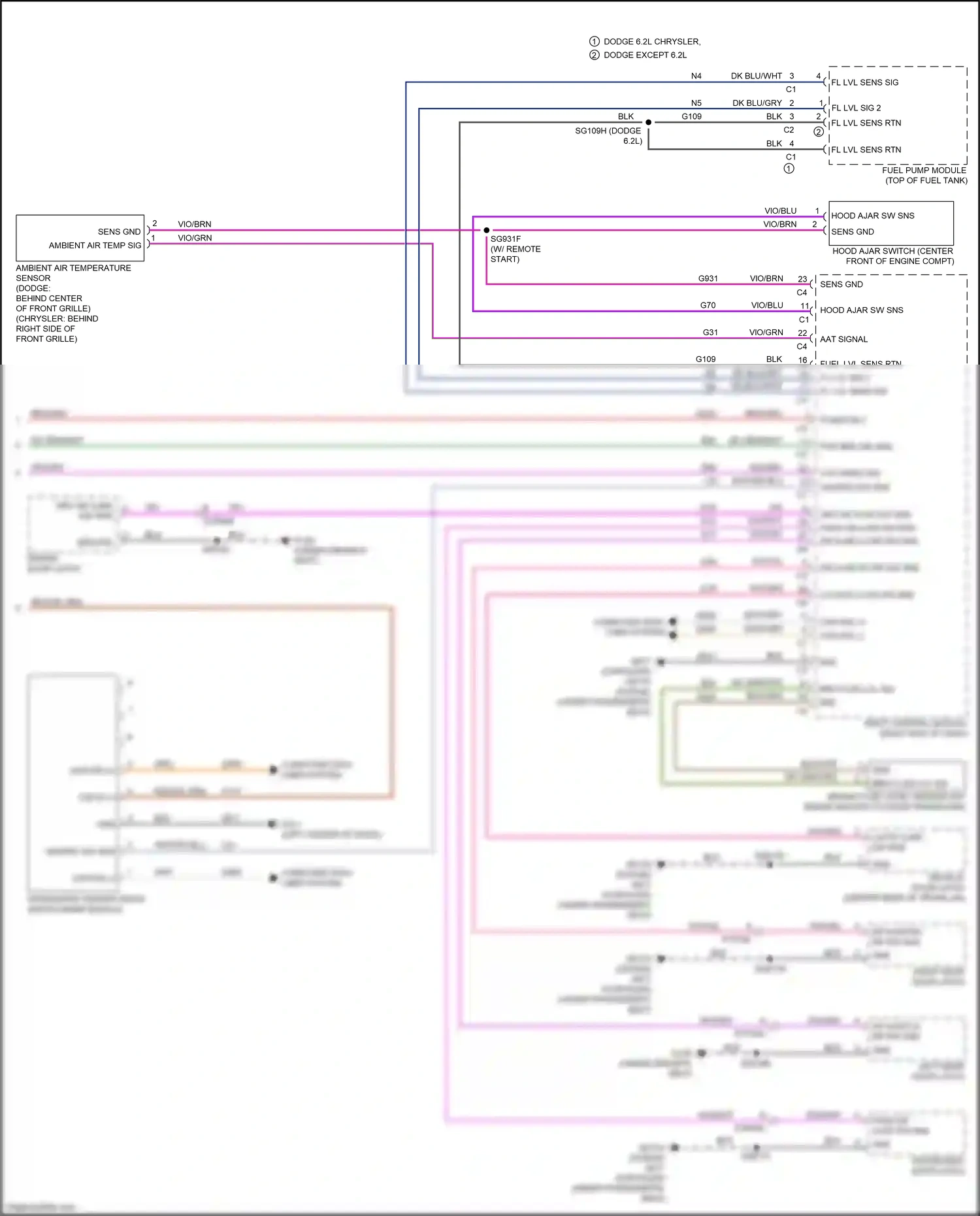 Chrysler 300C II facelift (2015-2024) computer data lines system wiring diagram  (13 of 83)