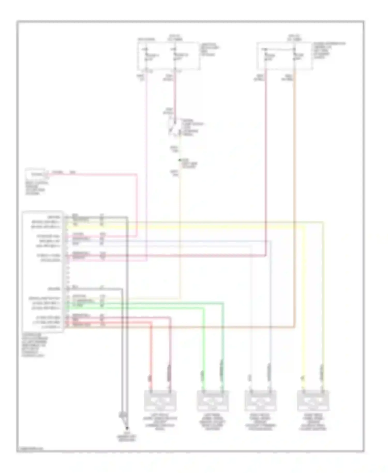 Concorde Chrysler II (1997-2004): Anti-lock brake circuits