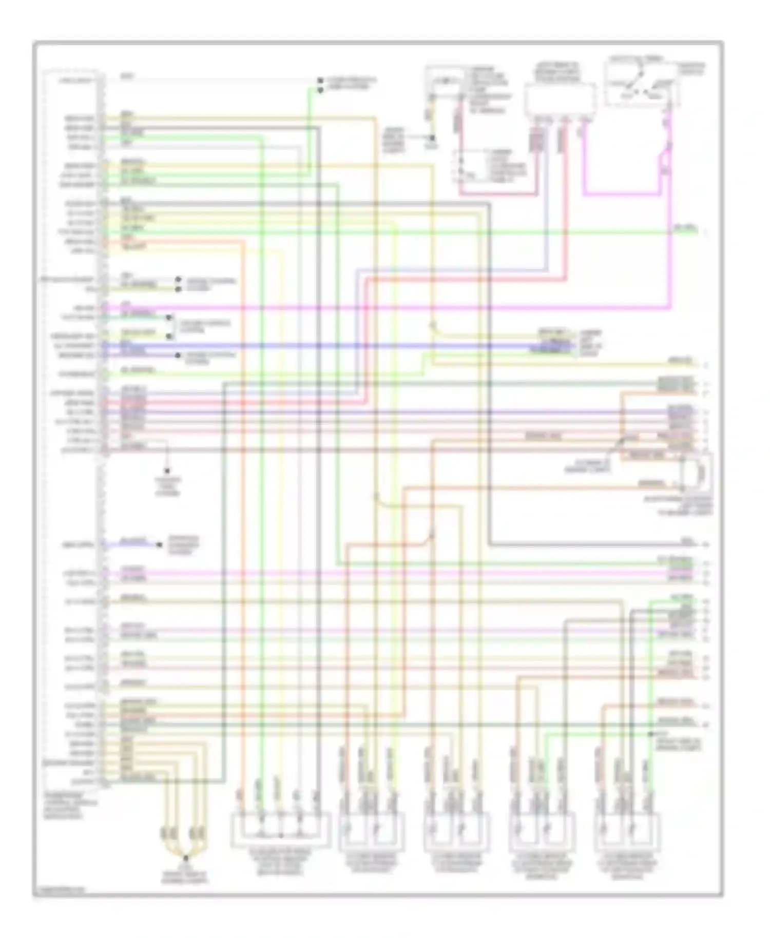Crossfire Chrysler I (2003-2007): Wiring diagram engine performance 3.2l sc (1 of 3)