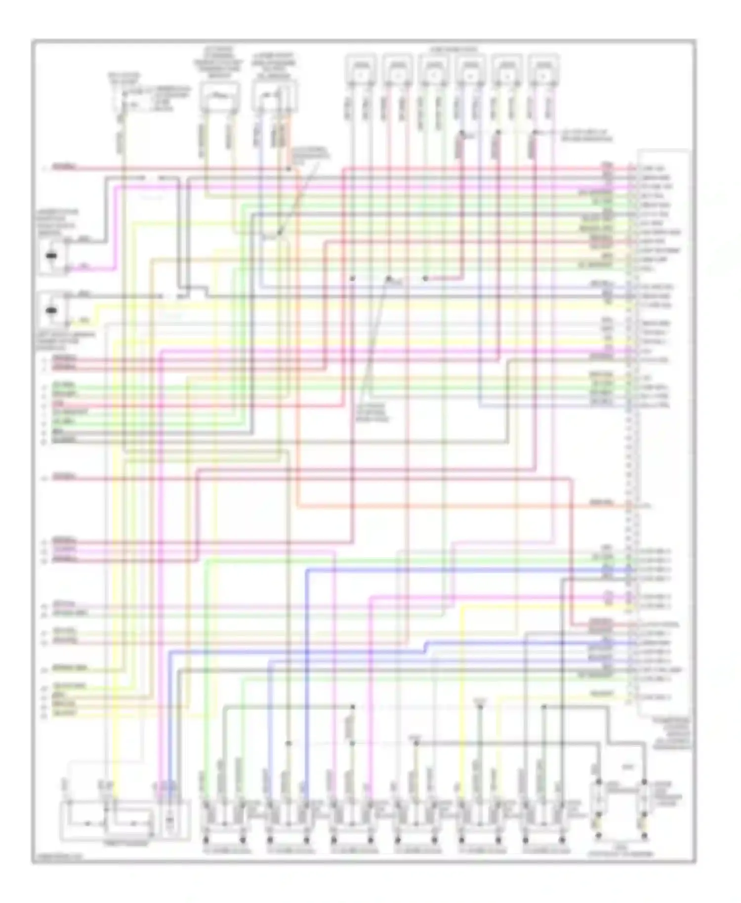 Crossfire Chrysler I (2003-2007): Wiring diagram engine performance 3.2l sc (3 of 3)