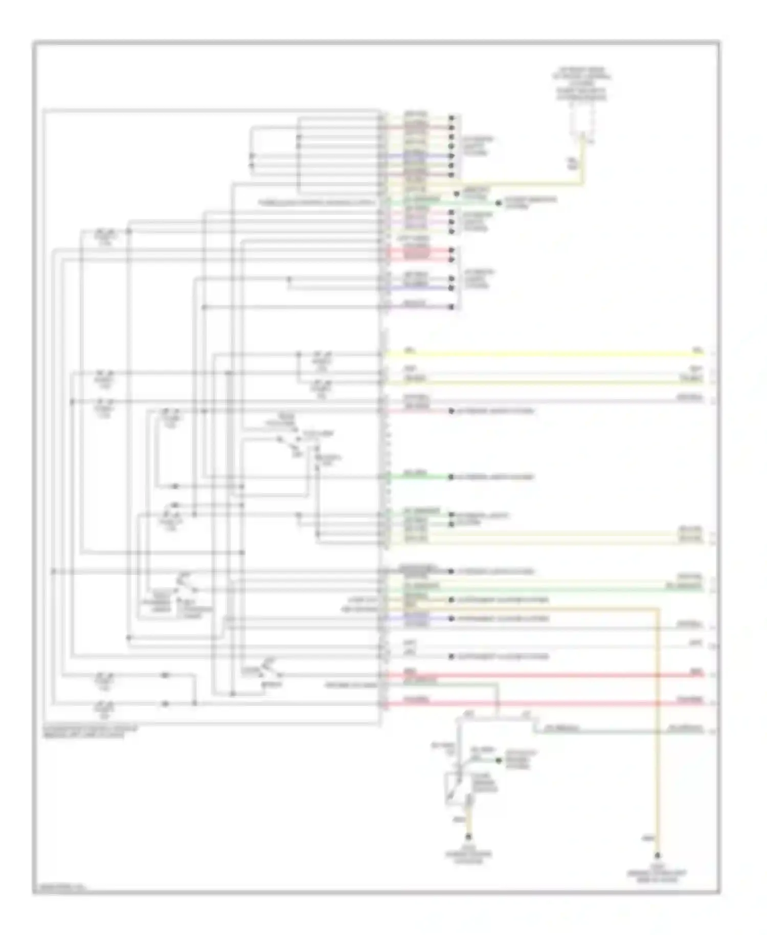 Wiring diagram fuse 2 for Chrysler Crossfire I (2003-2007) (2 of 5)