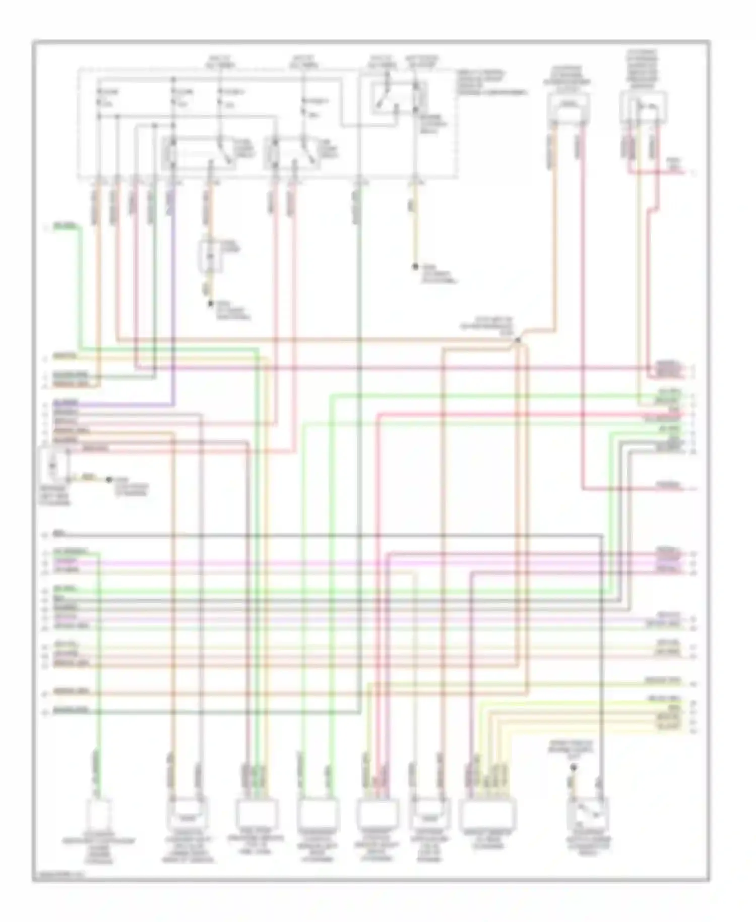 Wiring diagram red/blk for Chrysler Crossfire I (2003-2007) (7 of 8)