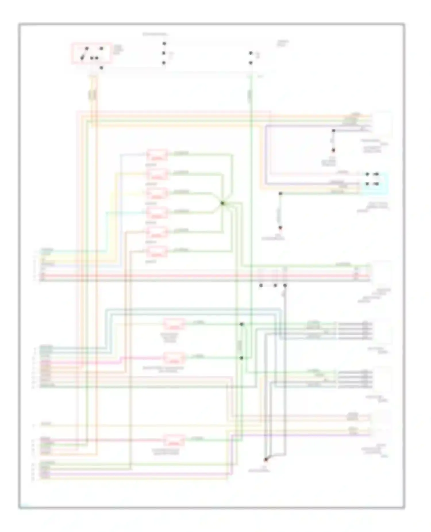 LHS Chrysler I (1993-1997): Wiring diagram engine performance 3.5ls (2 of 2)
