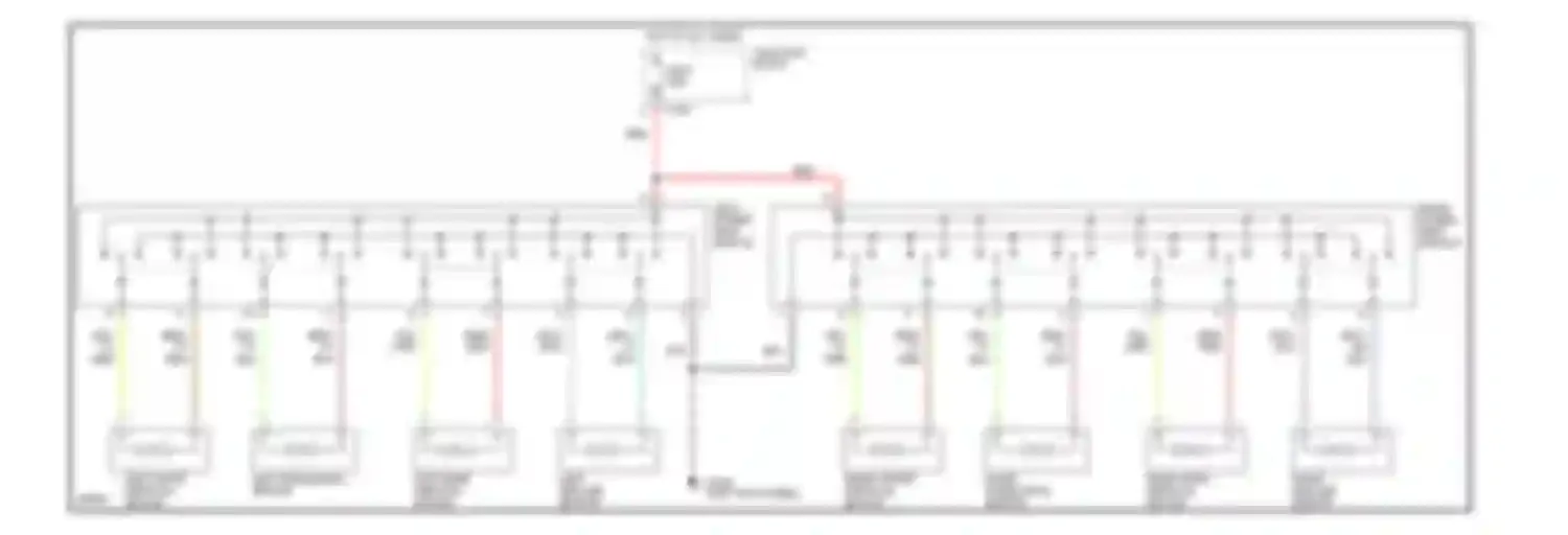 LHS Chrysler I (1993-1997): Power seat circuits