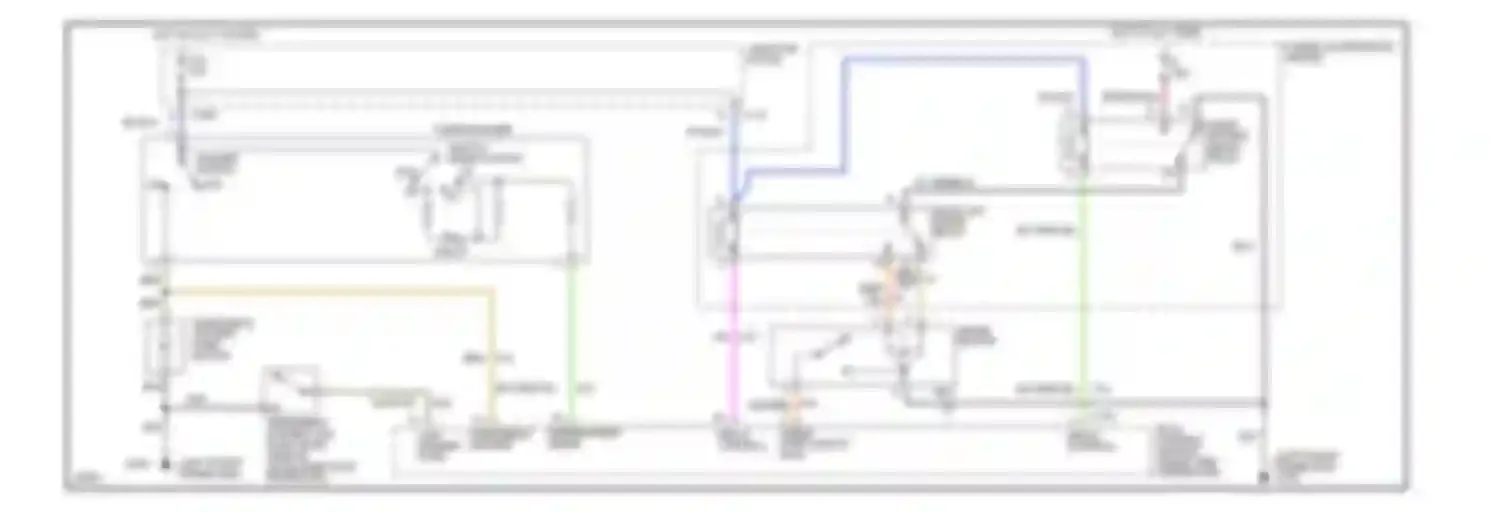 LHS Chrysler I (1993-1997): Wiper/washer circuit