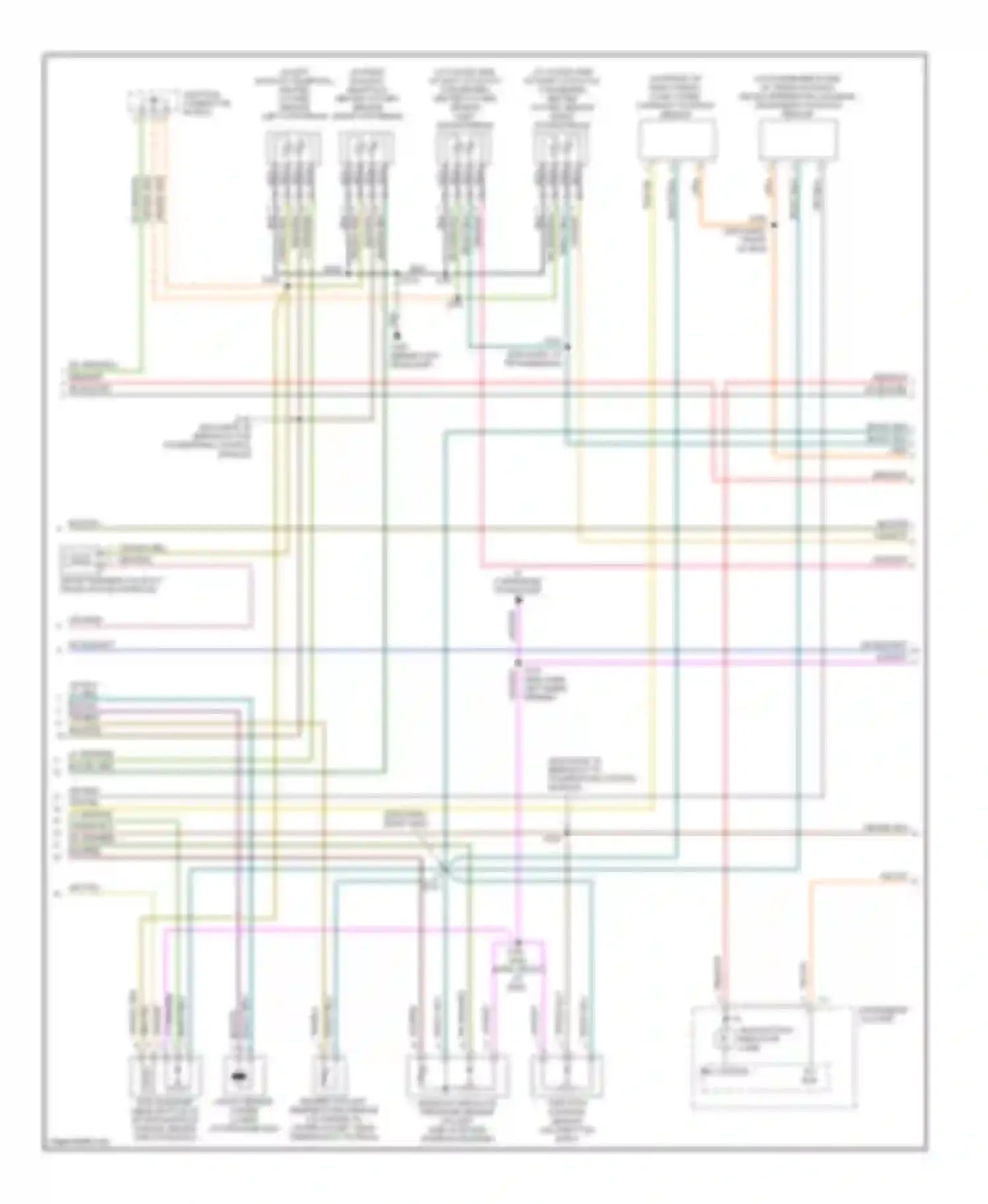 LHS Chrysler II (1998-2001): Wiring diagram engine performance 3.5ls (2 of 3)