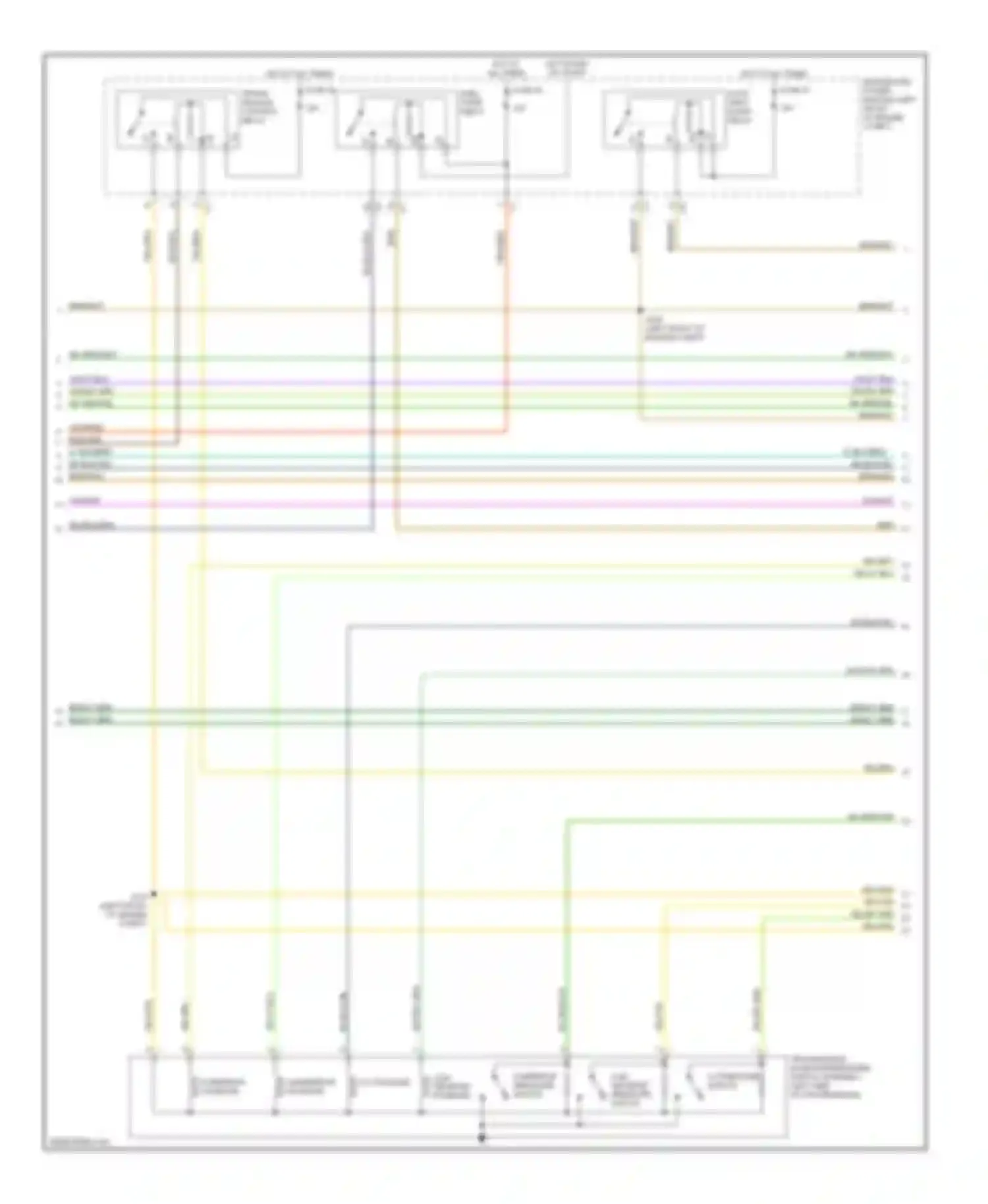 Pacifica Chrysler CS (2003-2008): Wiring diagram engine performance 3.5l (4 of 5)