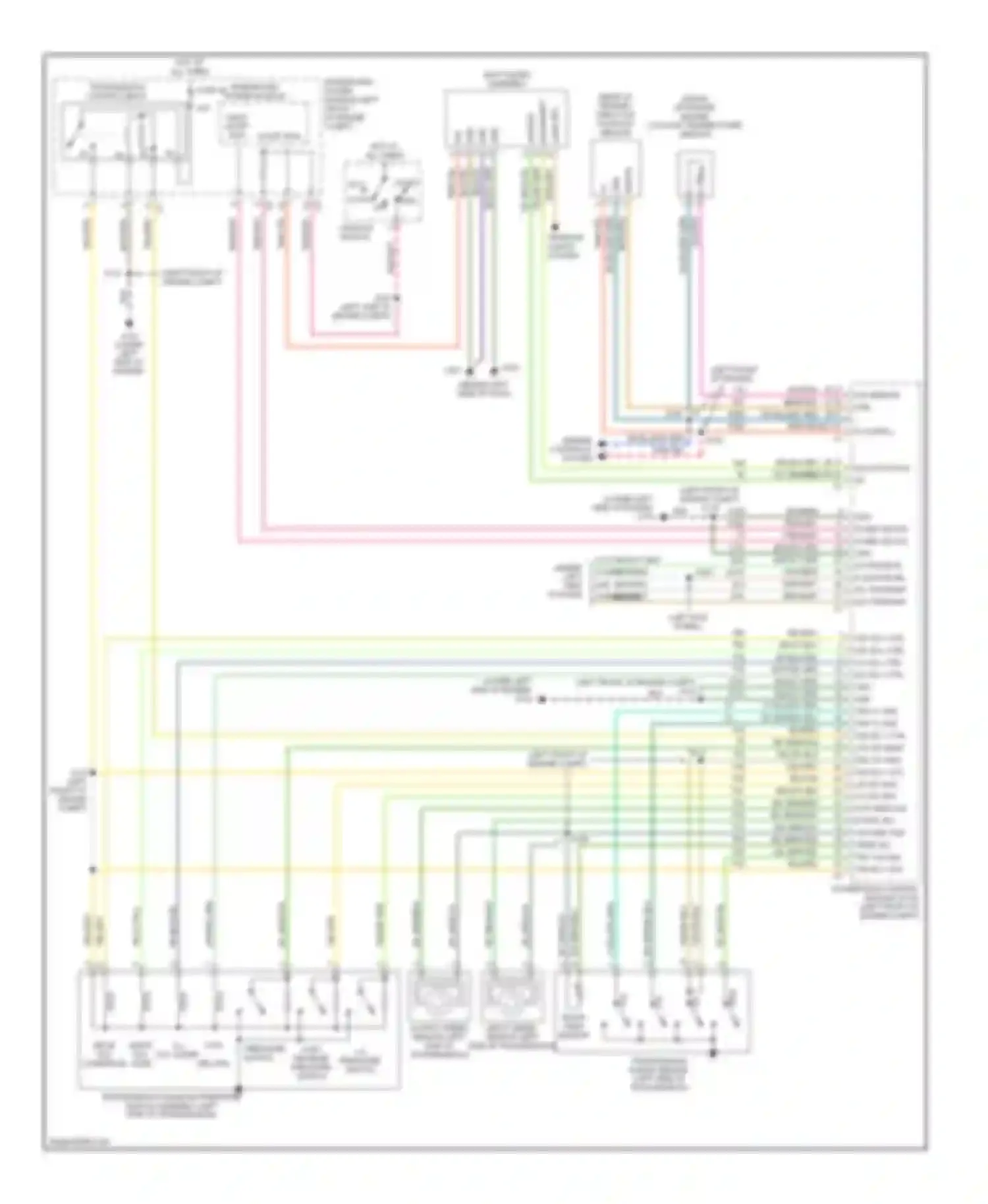Pacifica Chrysler CS (2003-2008): Transmission circuit