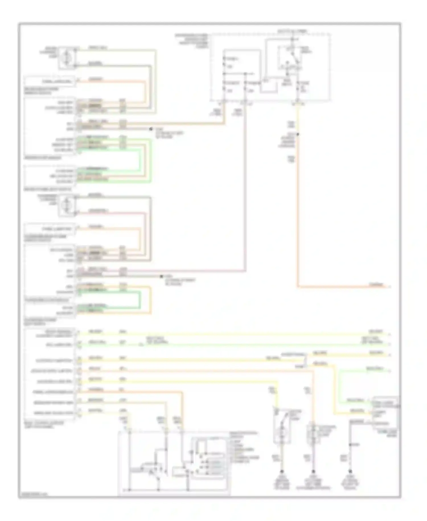 Wiring diagram 8 7 17 panel lamps drv dr courtesy lamp drv gnd for Chrysler Pacifica CS (2003-2008) (1 of 1)