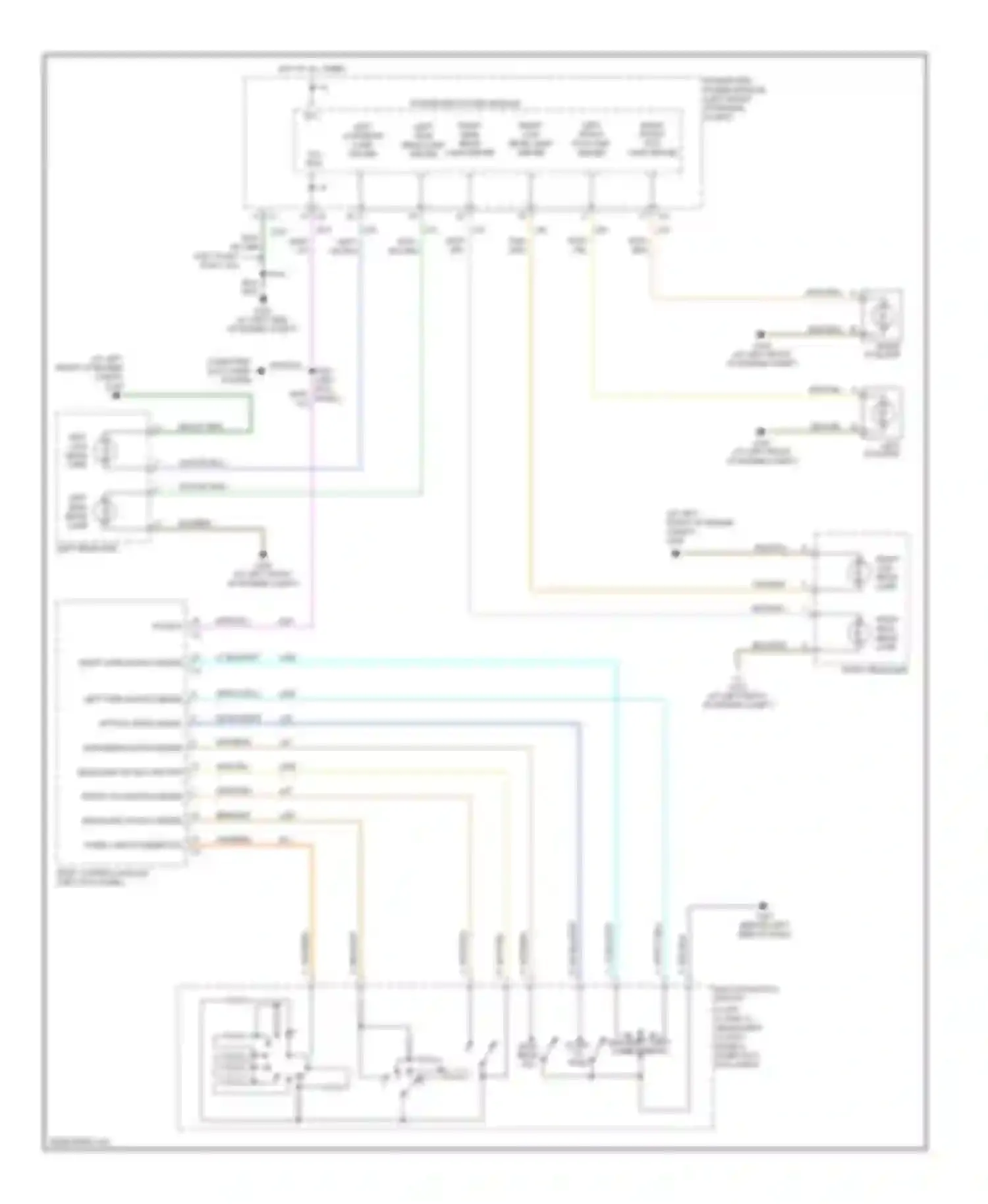 Wiring diagram flash to pass for Chrysler Pacifica CS (2003-2008) (1 of 1)