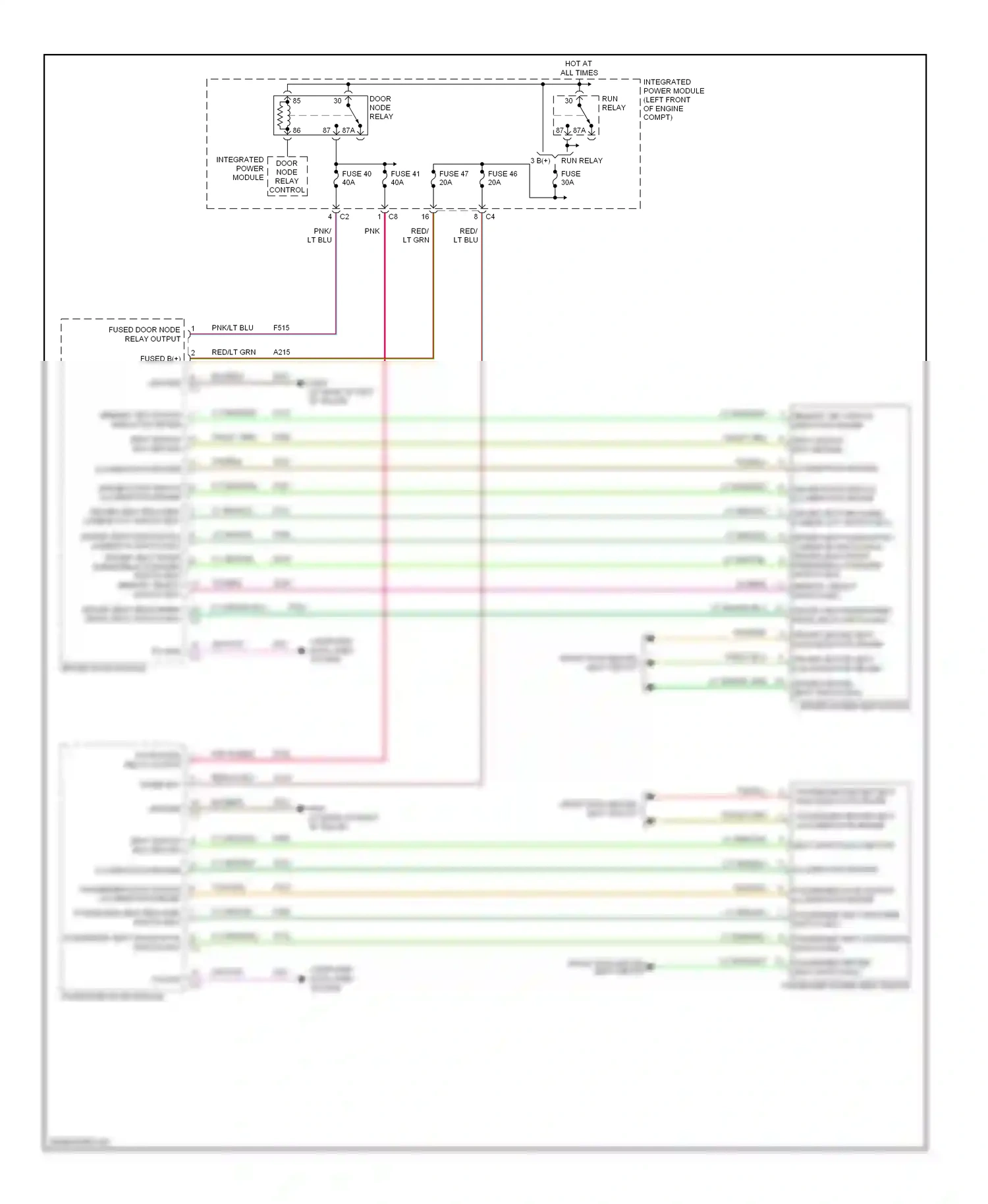 Chrysler Pacifica CS (2003-2008) ground wiring diagram  (16 of 21)