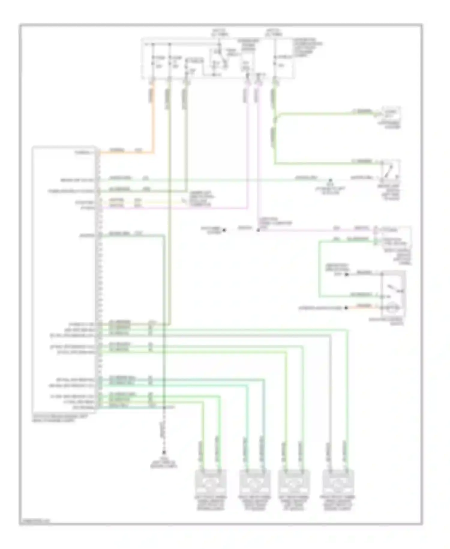 Wiring diagram lf whl spd sens sig ground for Chrysler Pacifica CS (2003-2008) (1 of 1)