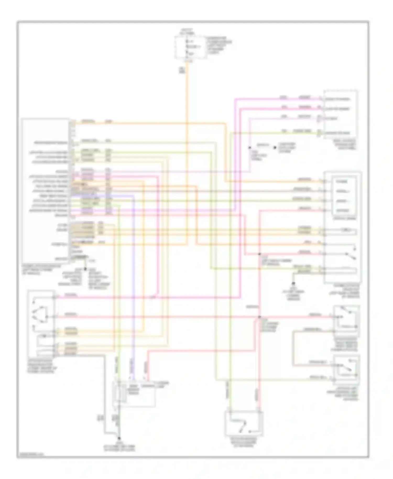 Wiring diagram org/dk grn for Chrysler Pacifica CS (2003-2008) (1 of 1)
