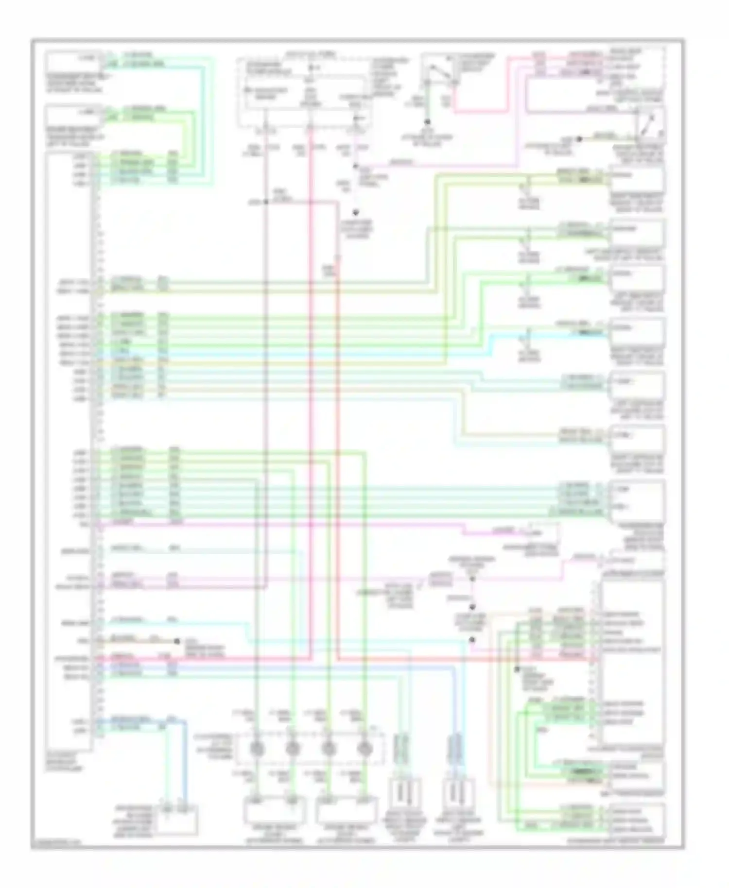Wiring diagram wht/lt blu for Chrysler Pacifica CS (2003-2008) (5 of 5)