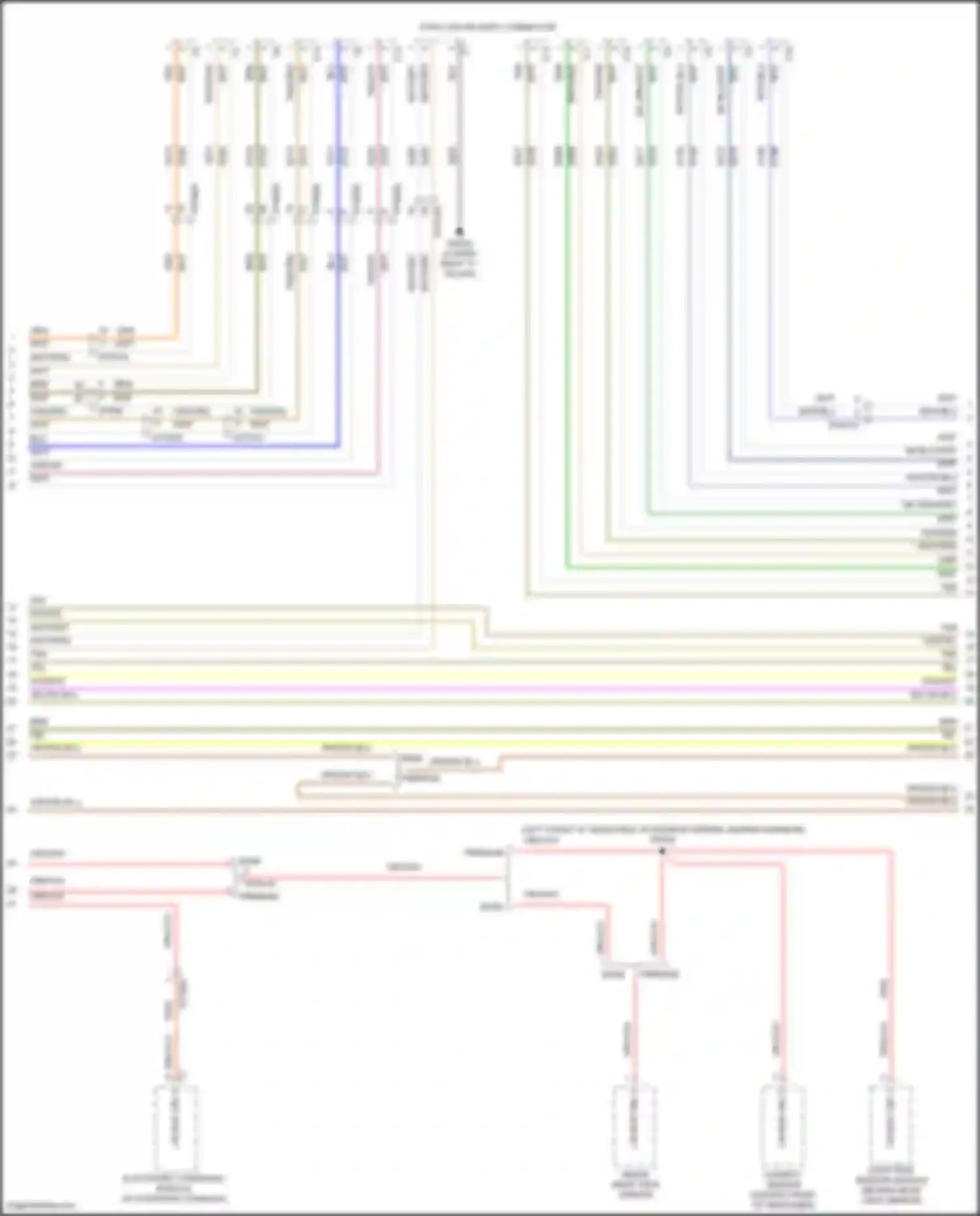 Pacifica Chrysler RU facelift (2020-2024): Computer data lines circuit (3 of 8)
