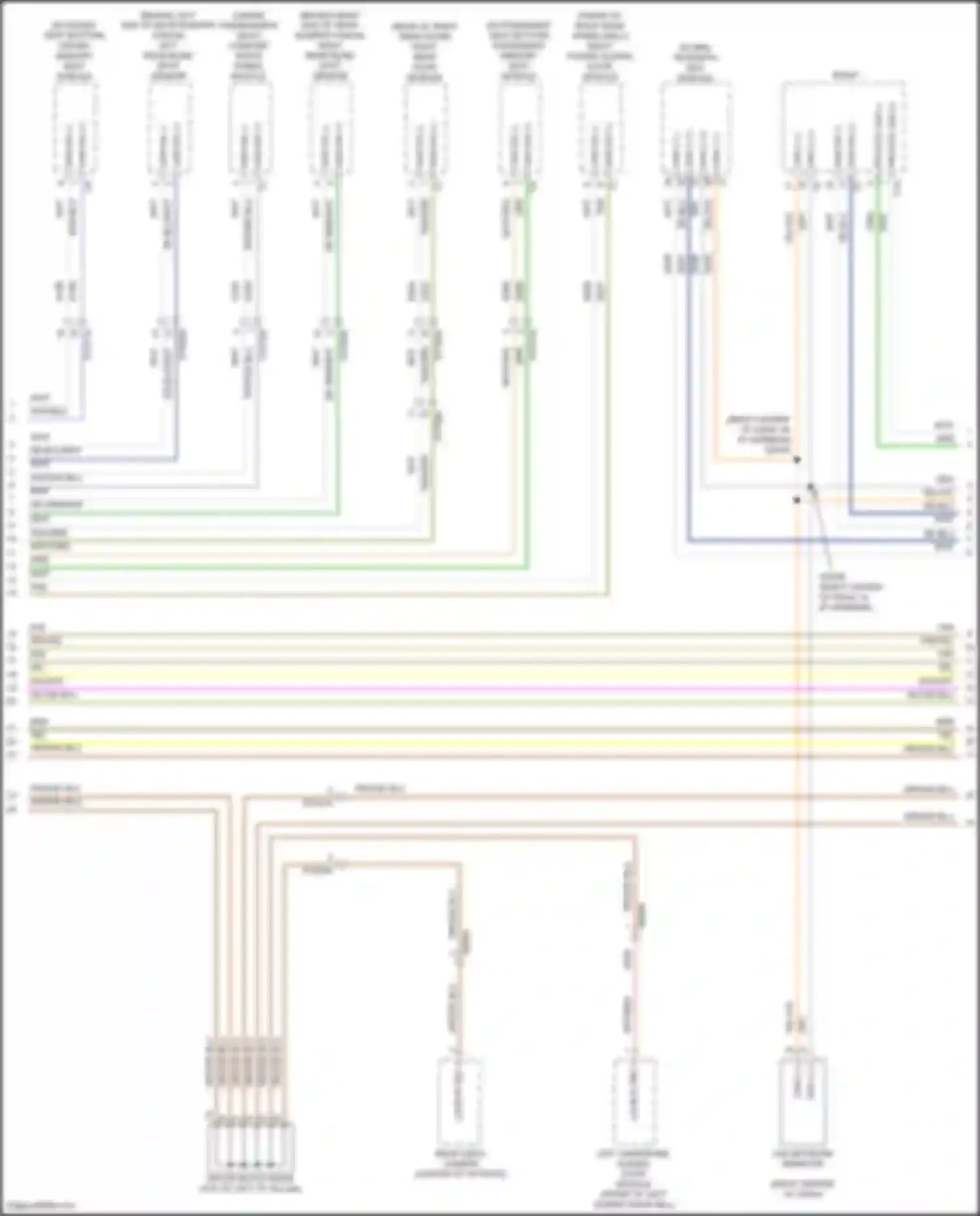 Pacifica Chrysler RU facelift (2020-2024): Computer data lines circuit (4 of 8)