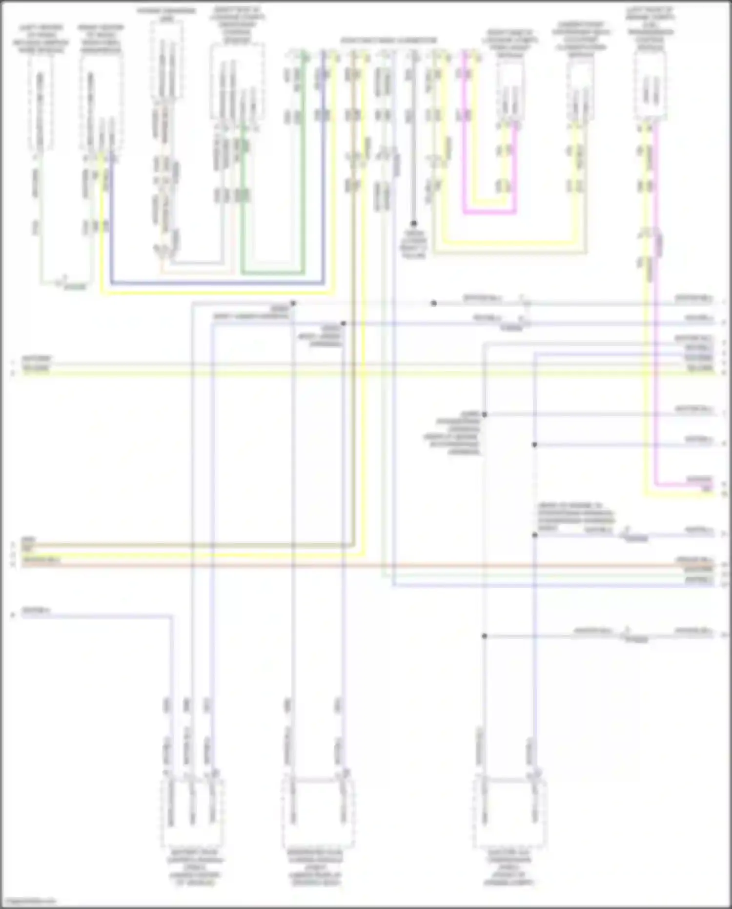 Pacifica Chrysler RU facelift (2020-2024): Computer data lines circuit (6 of 8)