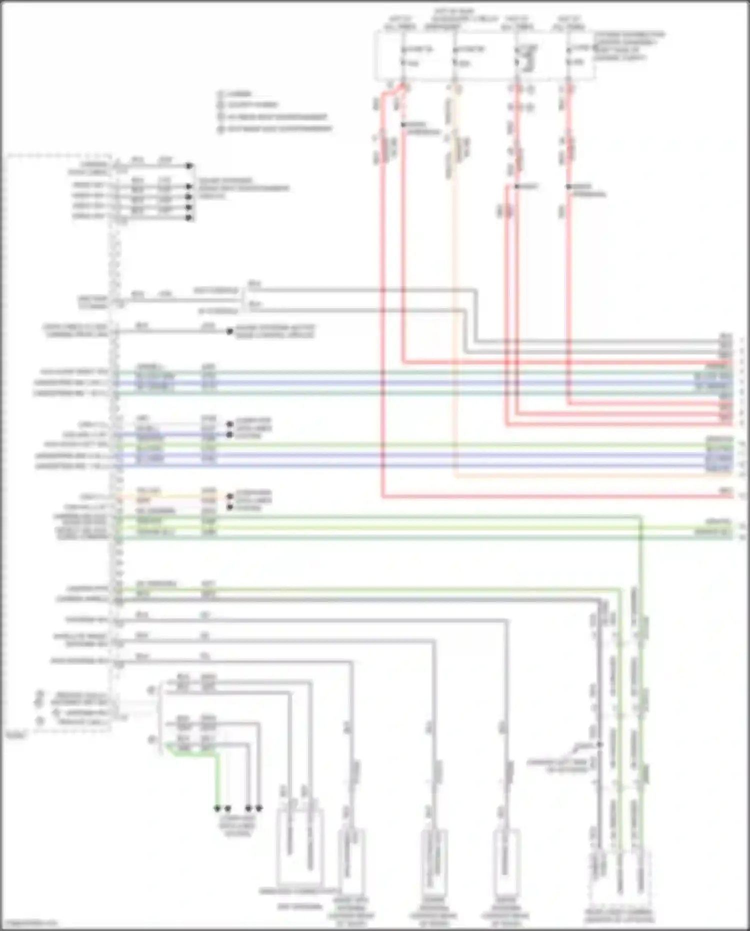 Pacifica Chrysler RU facelift (2020-2024): Navigation circuit, premium 1 (1 of 6)