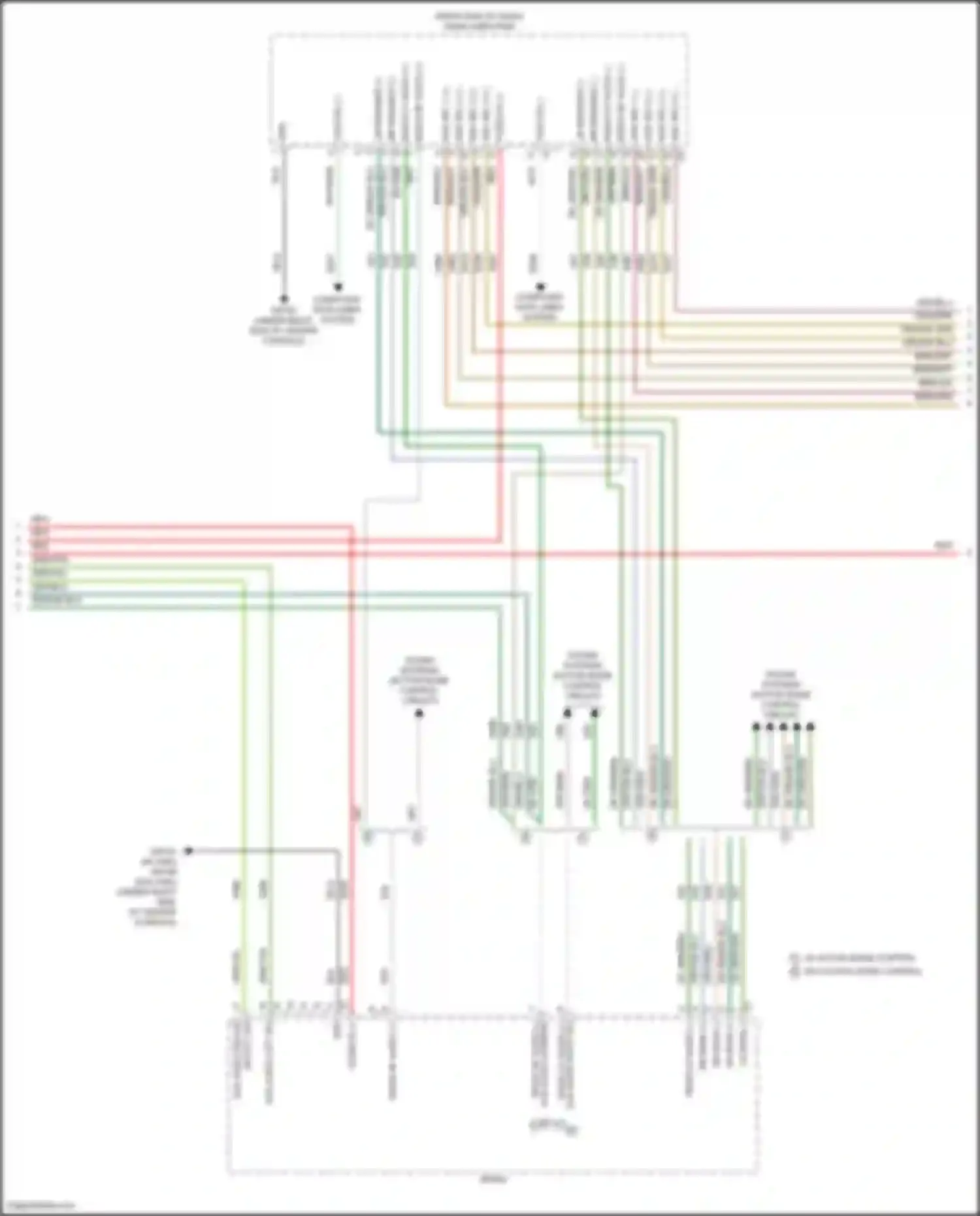 Pacifica Chrysler RU facelift (2020-2024): Navigation circuit, premium 1 (4 of 6)