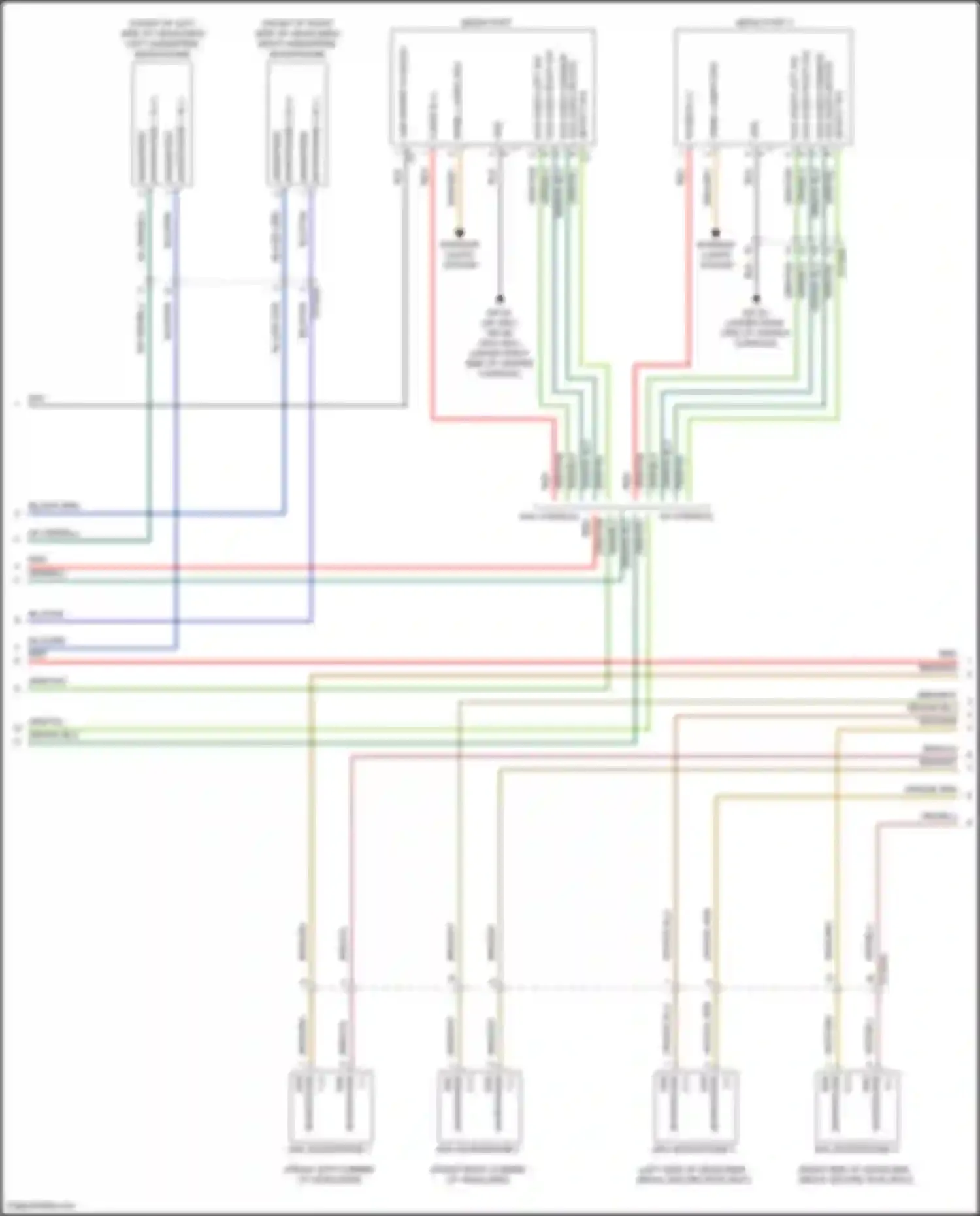 Pacifica Chrysler RU facelift (2020-2024): Navigation circuit, premium 2 (2 of 6)