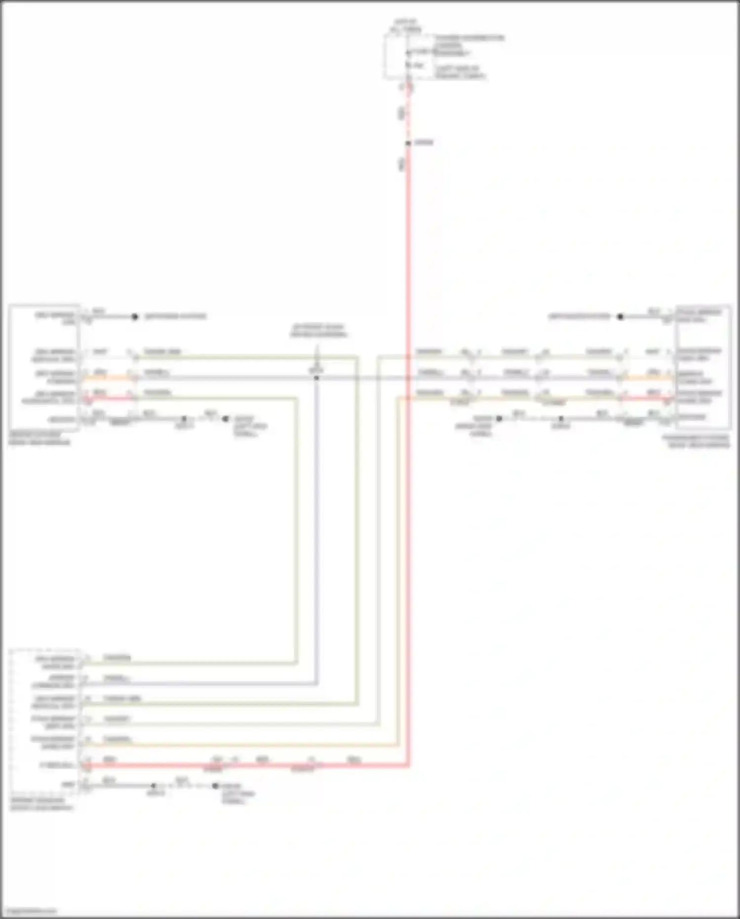 Pacifica Chrysler RU facelift (2020-2024): Power mirrors circuit, base