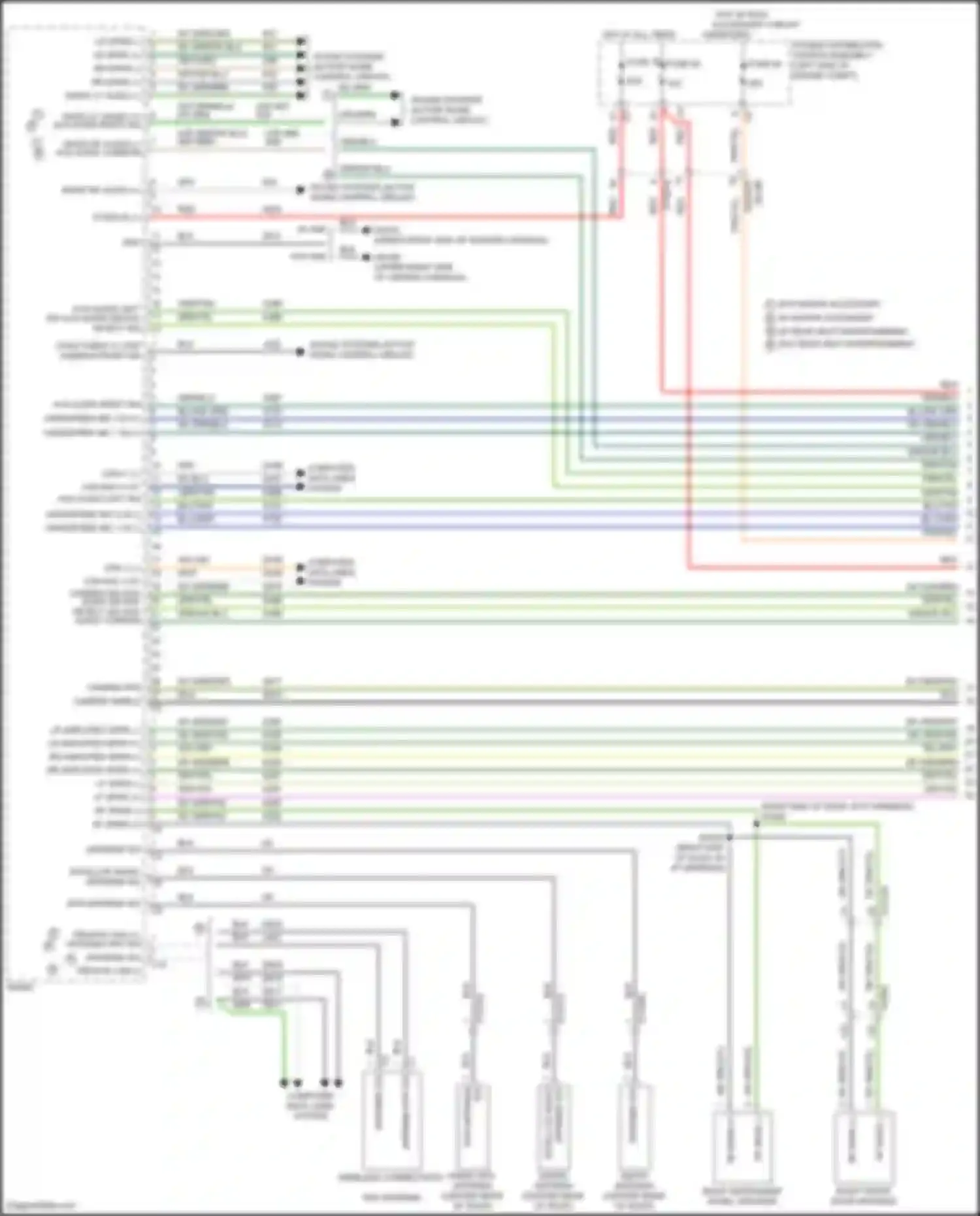 Pacifica Chrysler RU facelift (2020-2024): Radio circuit, base (1 of 4)