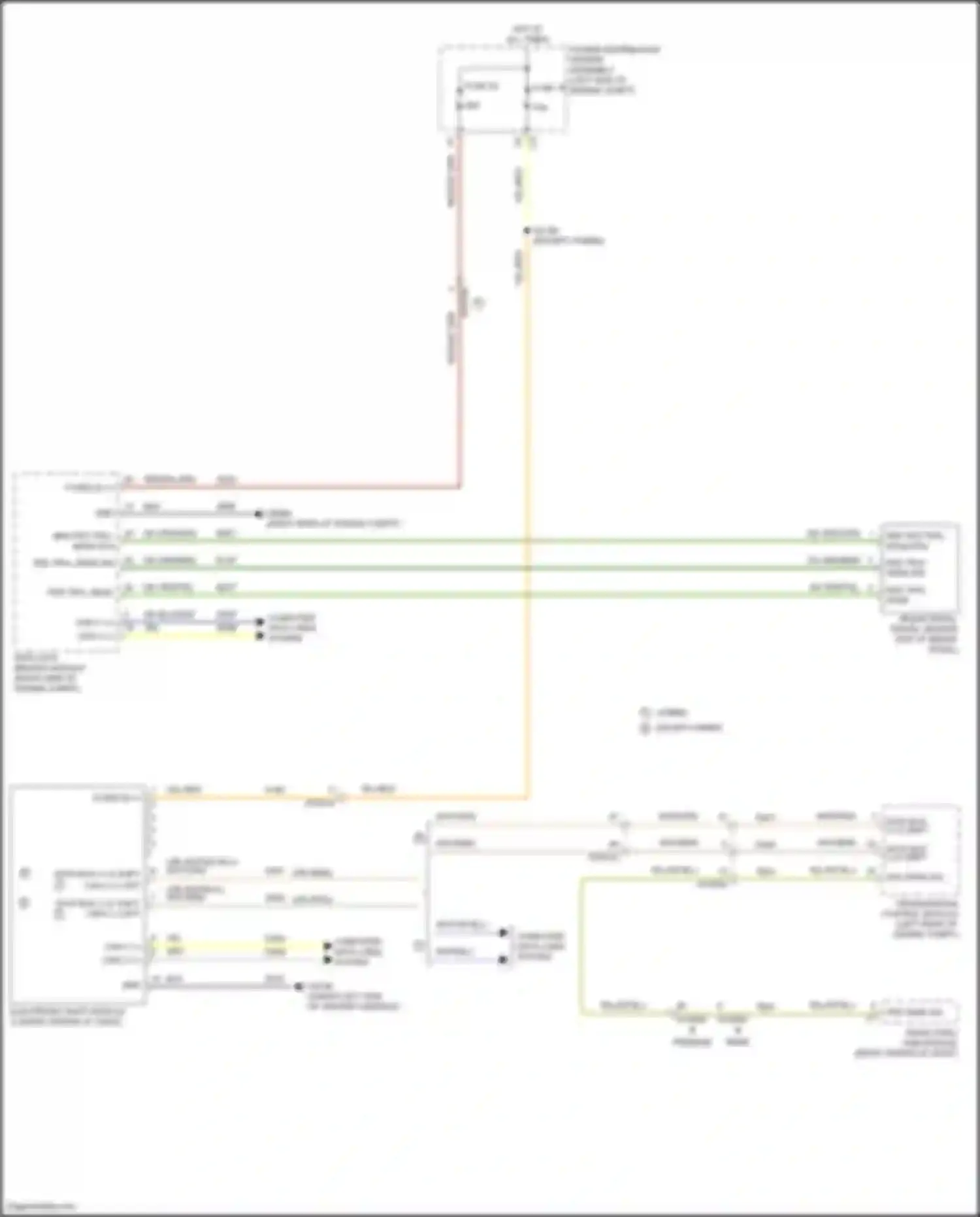 Pacifica Chrysler RU facelift (2020-2024): Shift interlock circuit