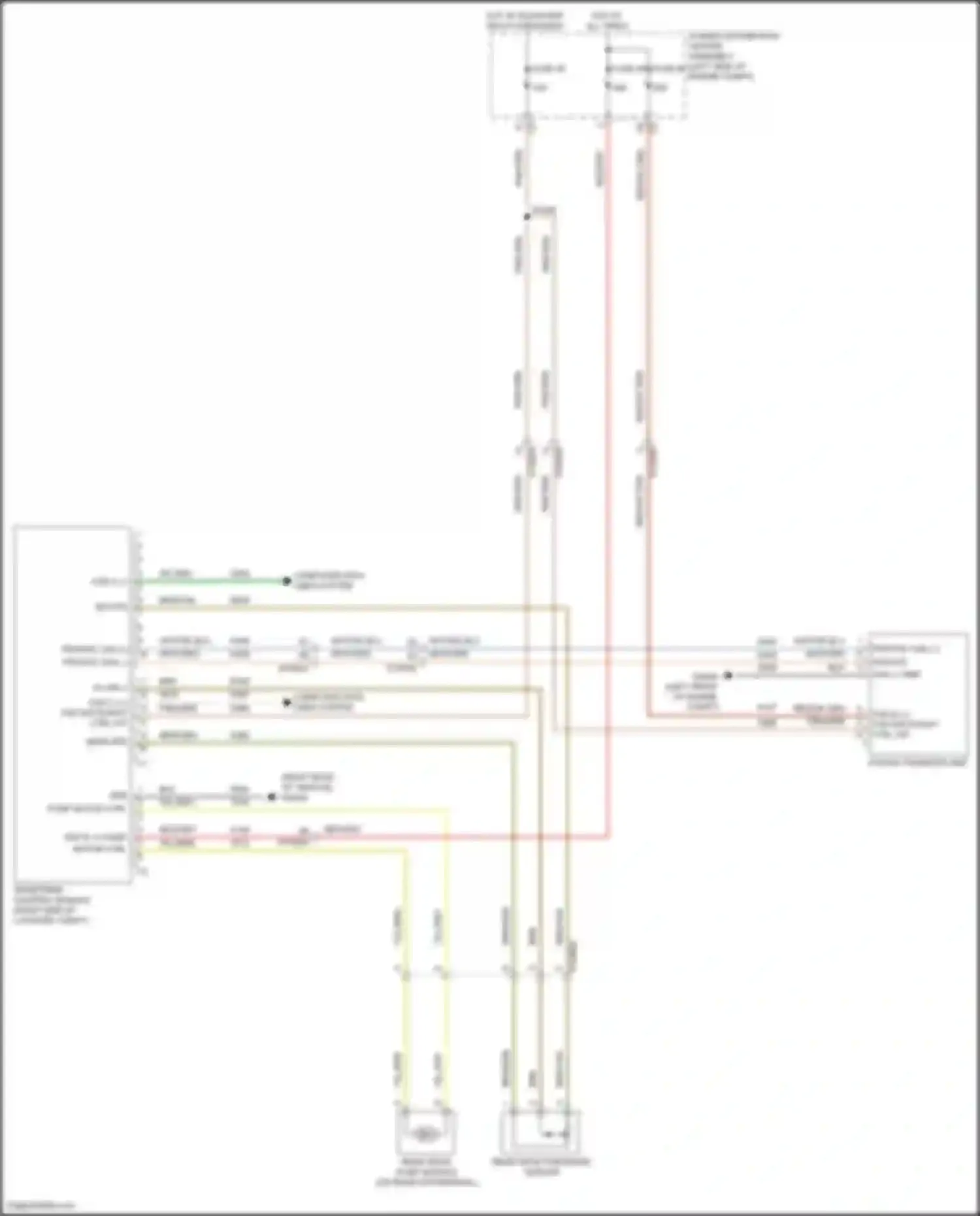 Pacifica Chrysler RU facelift (2020-2024): 3.6l, transfer case circuit