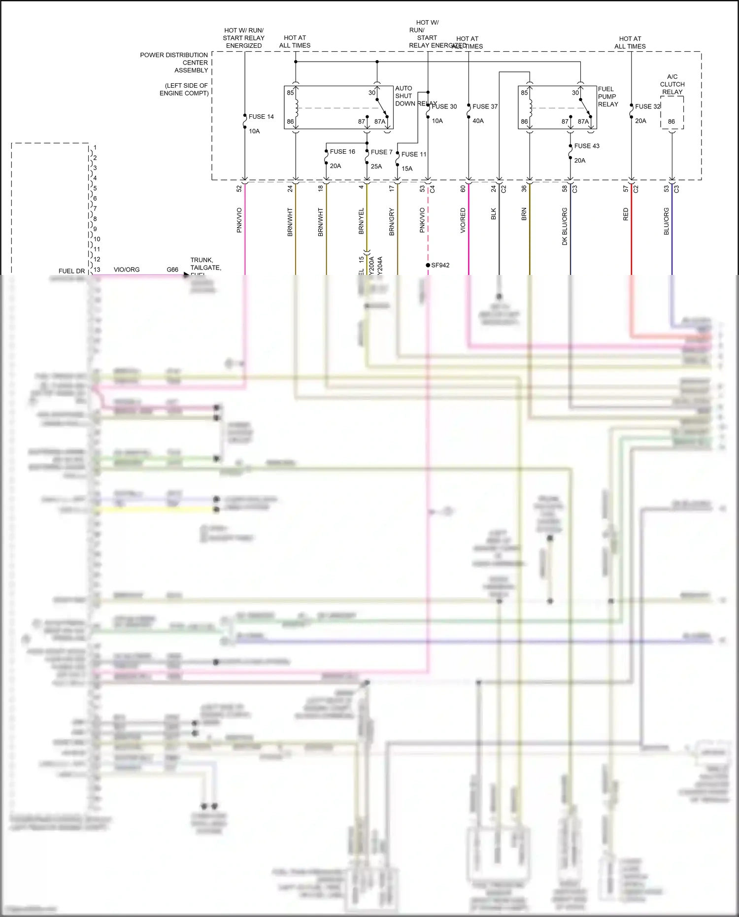 Chrysler Pacifica RU facelift (2020-2024) anc buffered wiring diagram  (4 of 5)