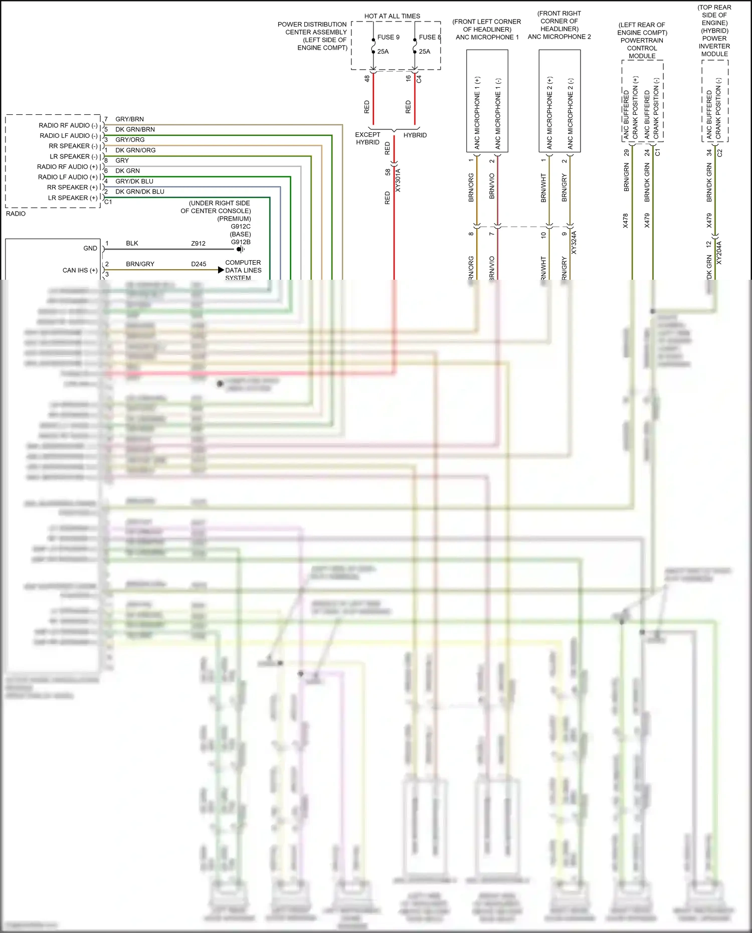 Chrysler Pacifica RU facelift (2020-2024) blk wiring diagram  (91 of 162)