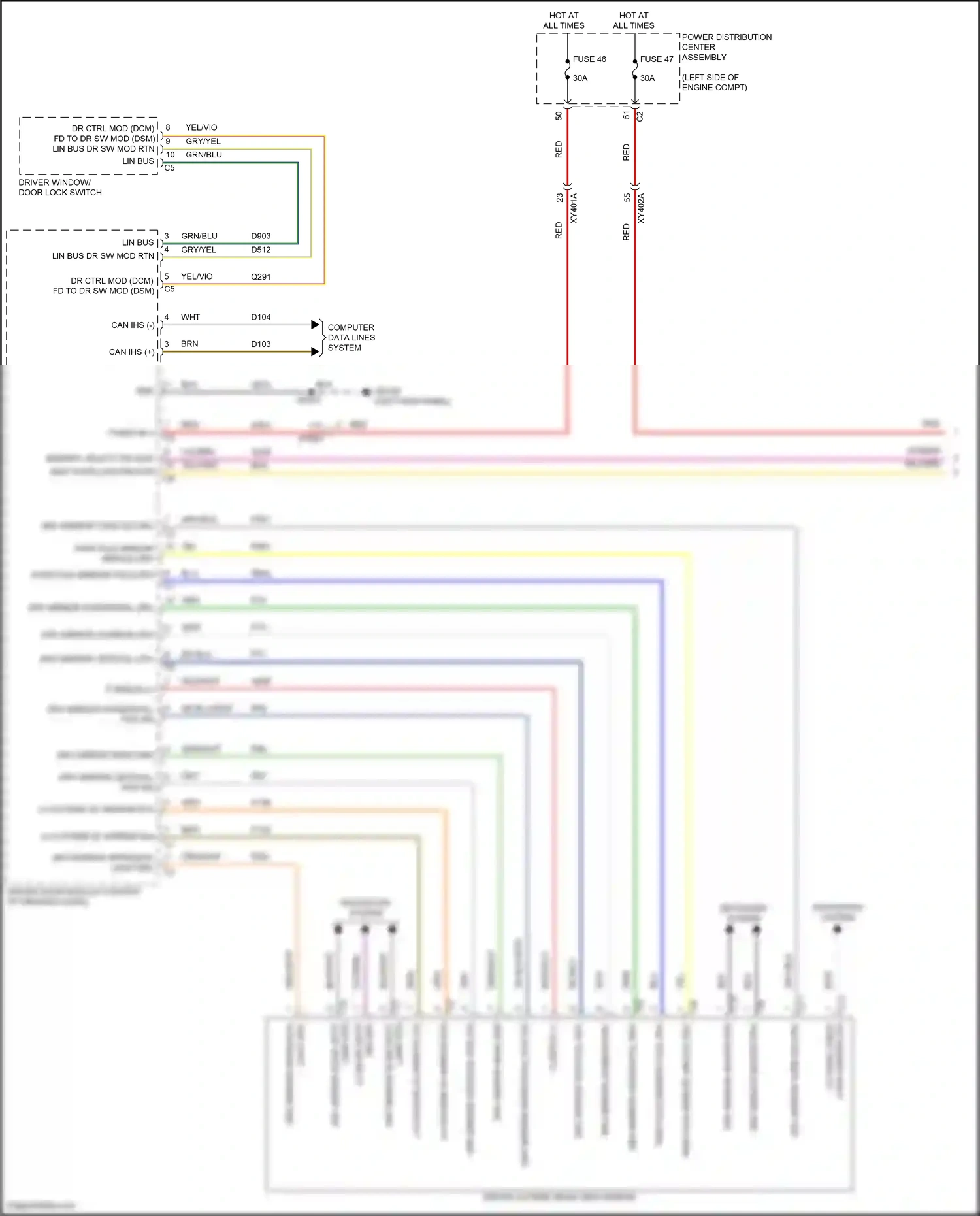Chrysler Pacifica RU facelift (2020-2024) blk wiring diagram  (111 of 162)