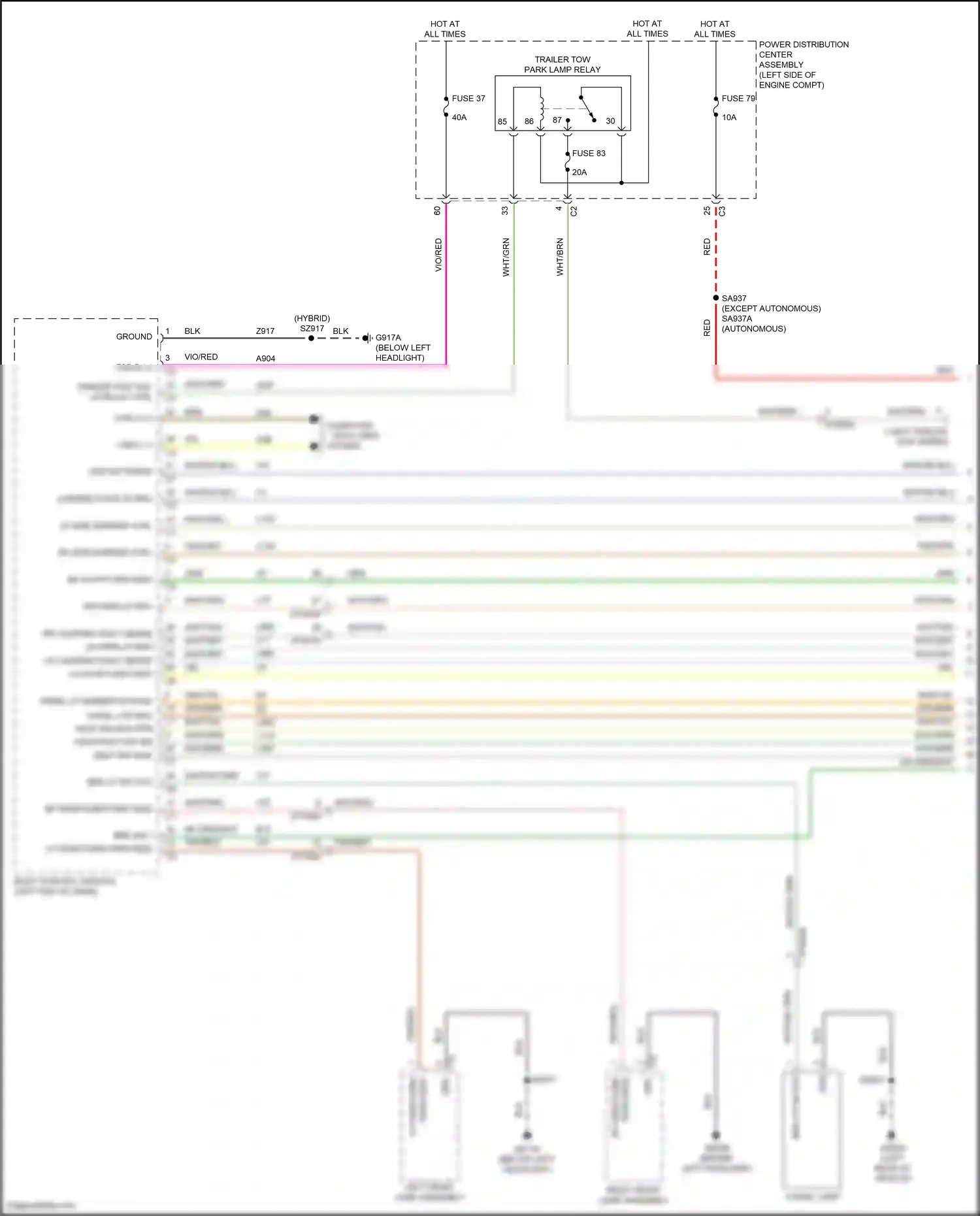 Chrysler Pacifica RU facelift (2020-2024) blk wiring diagram  (42 of 162)