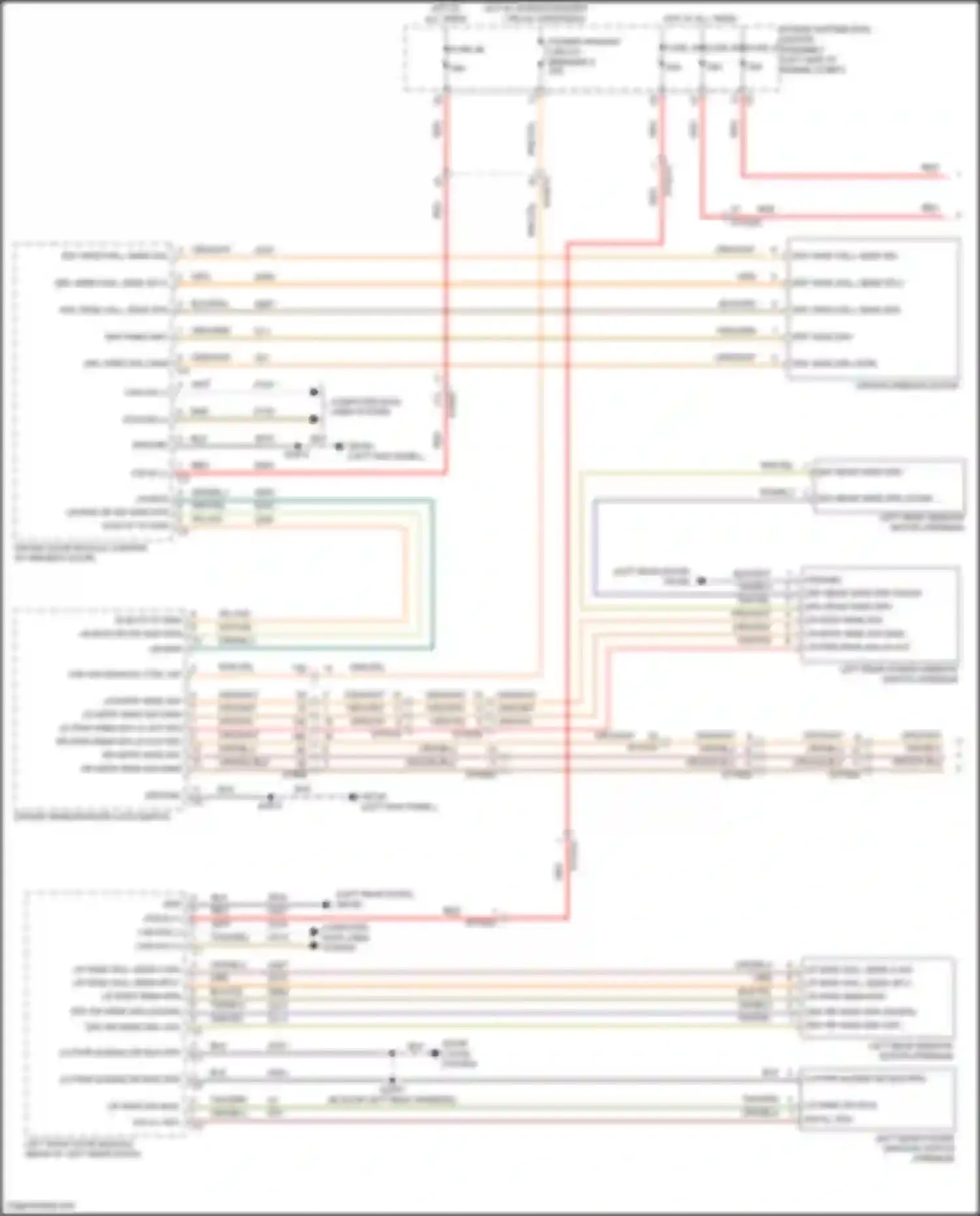 Wiring diagram blk/yel for Chrysler Pacifica RU facelift (2020-2024) (5 of 5)