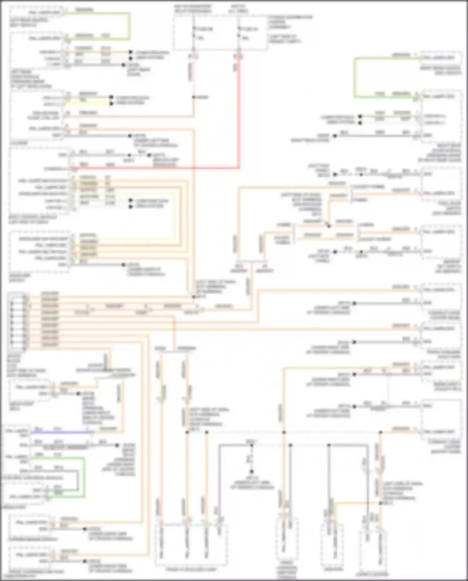 Wiring diagram except hybrid for Chrysler Pacifica RU facelift (2020-2024) (14 of 20)