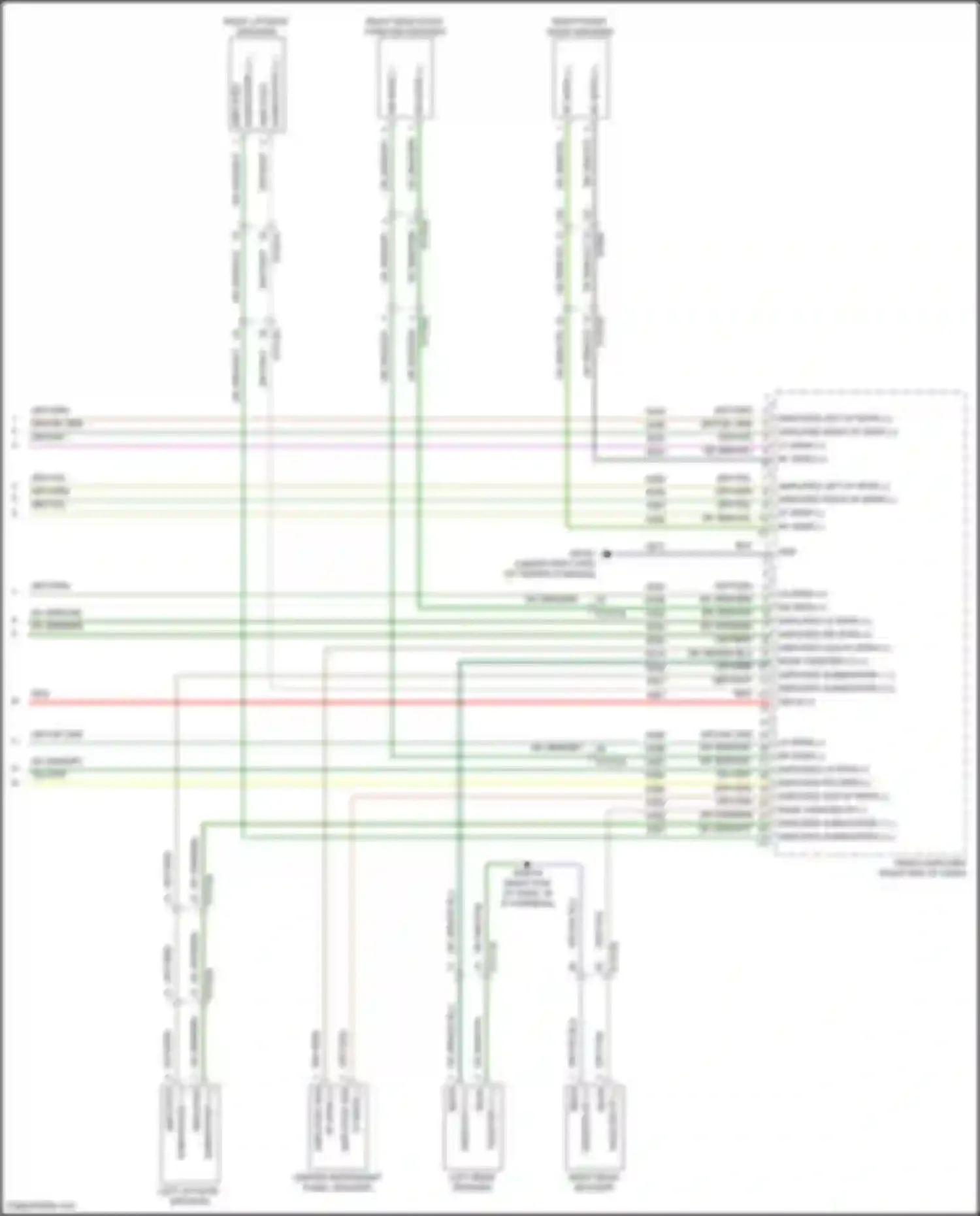 Wiring diagram red for Chrysler Pacifica RU facelift (2020-2024) (55 of 112)