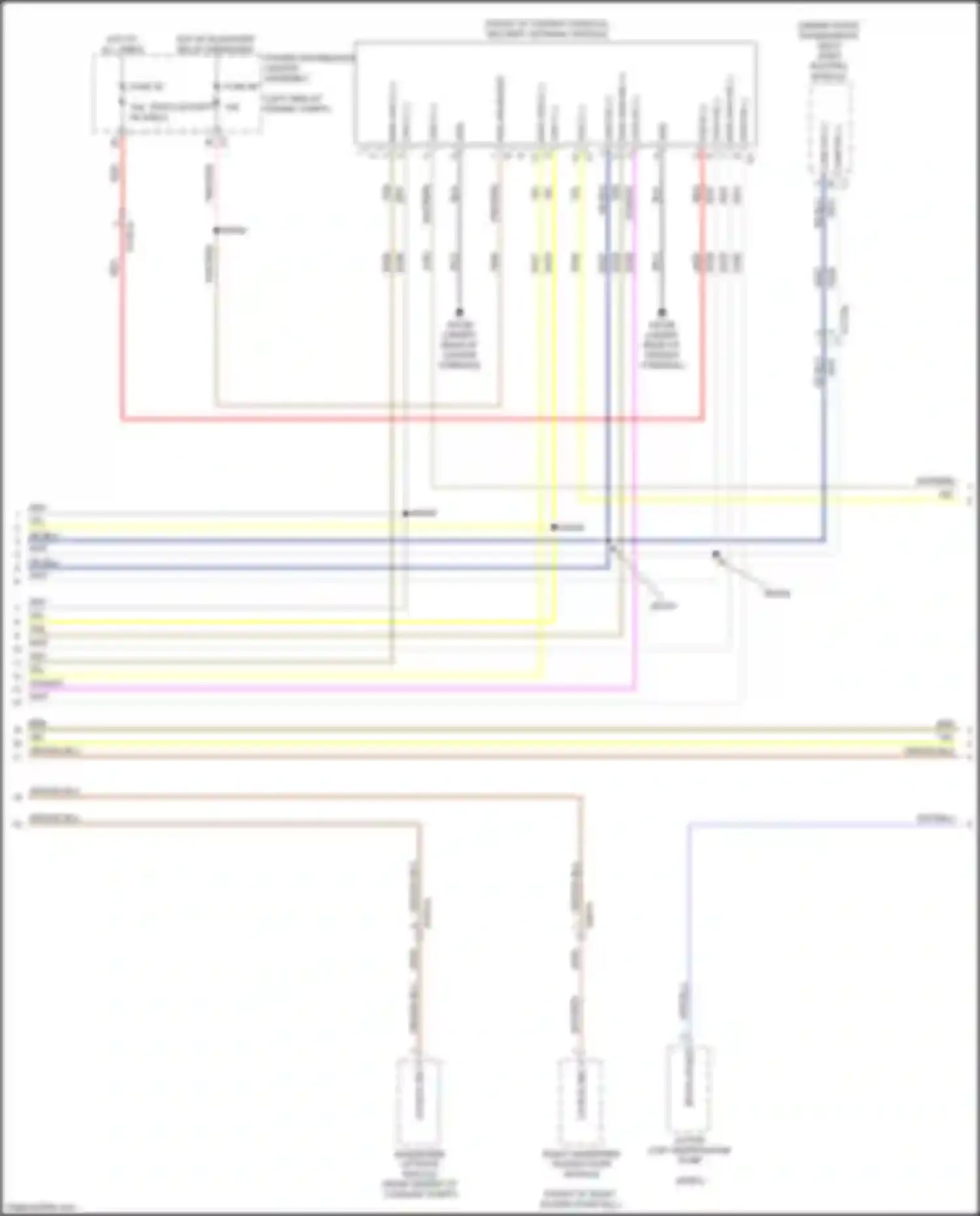 Pacifica Chrysler RU (2016-2020): Computer data lines circuit (5 of 8)