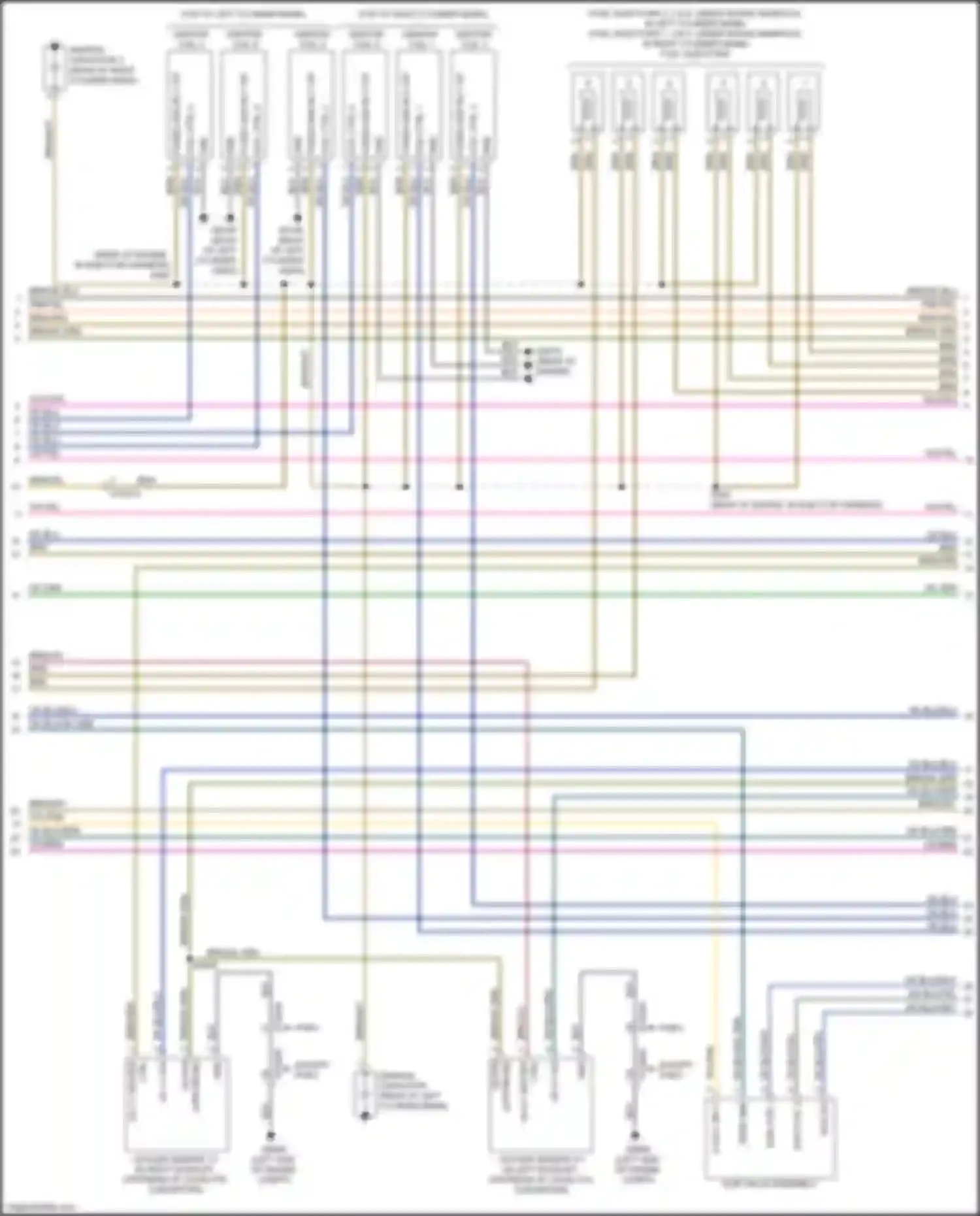 Pacifica Chrysler RU (2016-2020): Wiring diagram engine performance 3.6l, engine controls circuit (6 of 7)