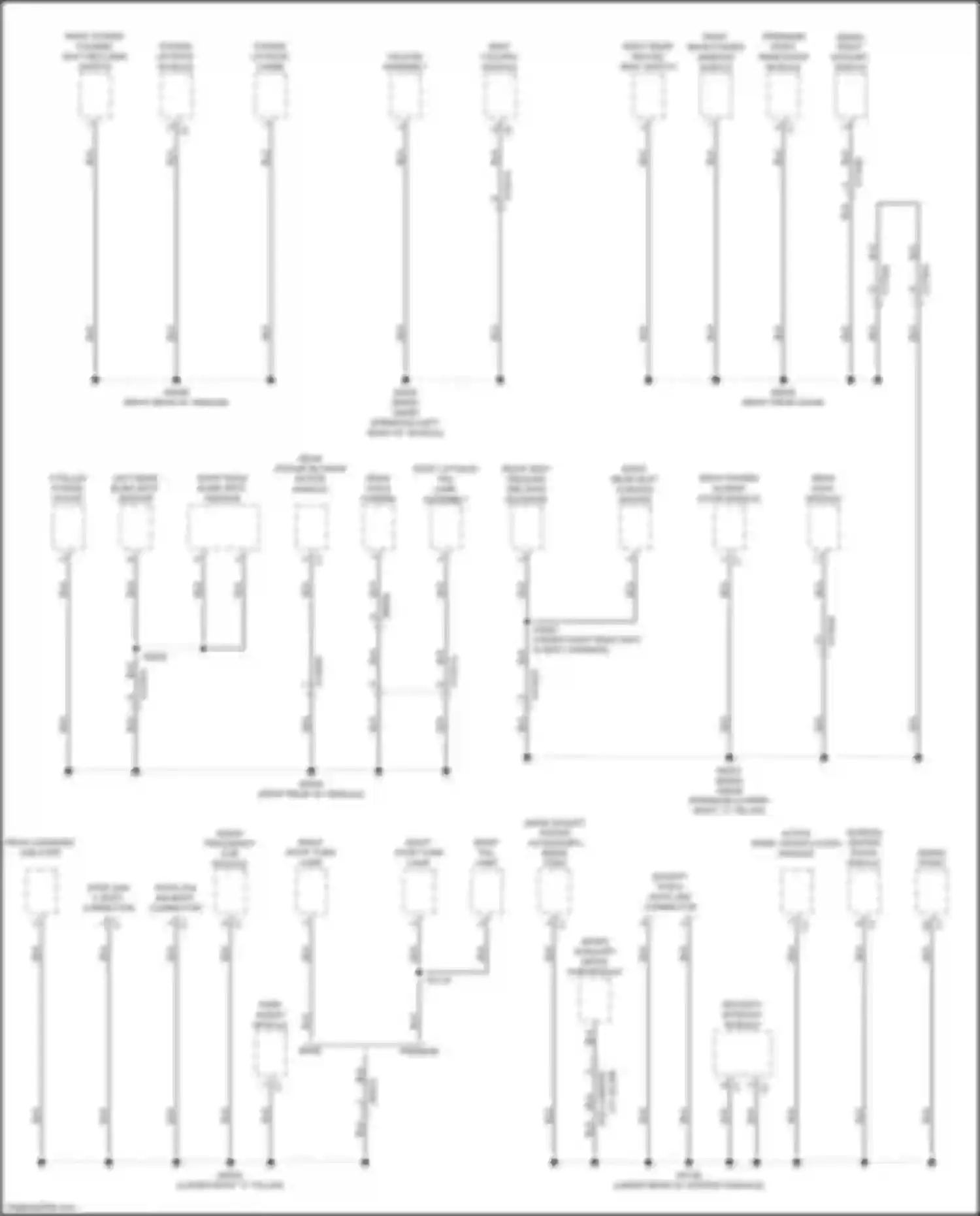 Pacifica Chrysler RU (2016-2020): Ground distribution circuit (7 of 7)