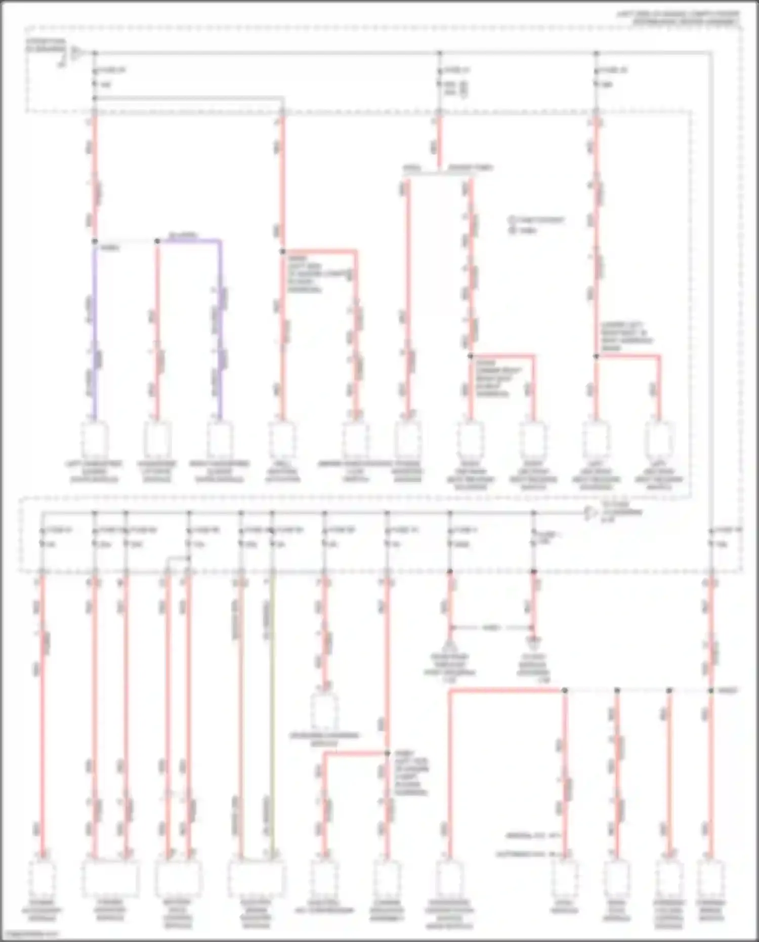 Pacifica Chrysler RU (2016-2020): Power distribution circuit (9 of 9)