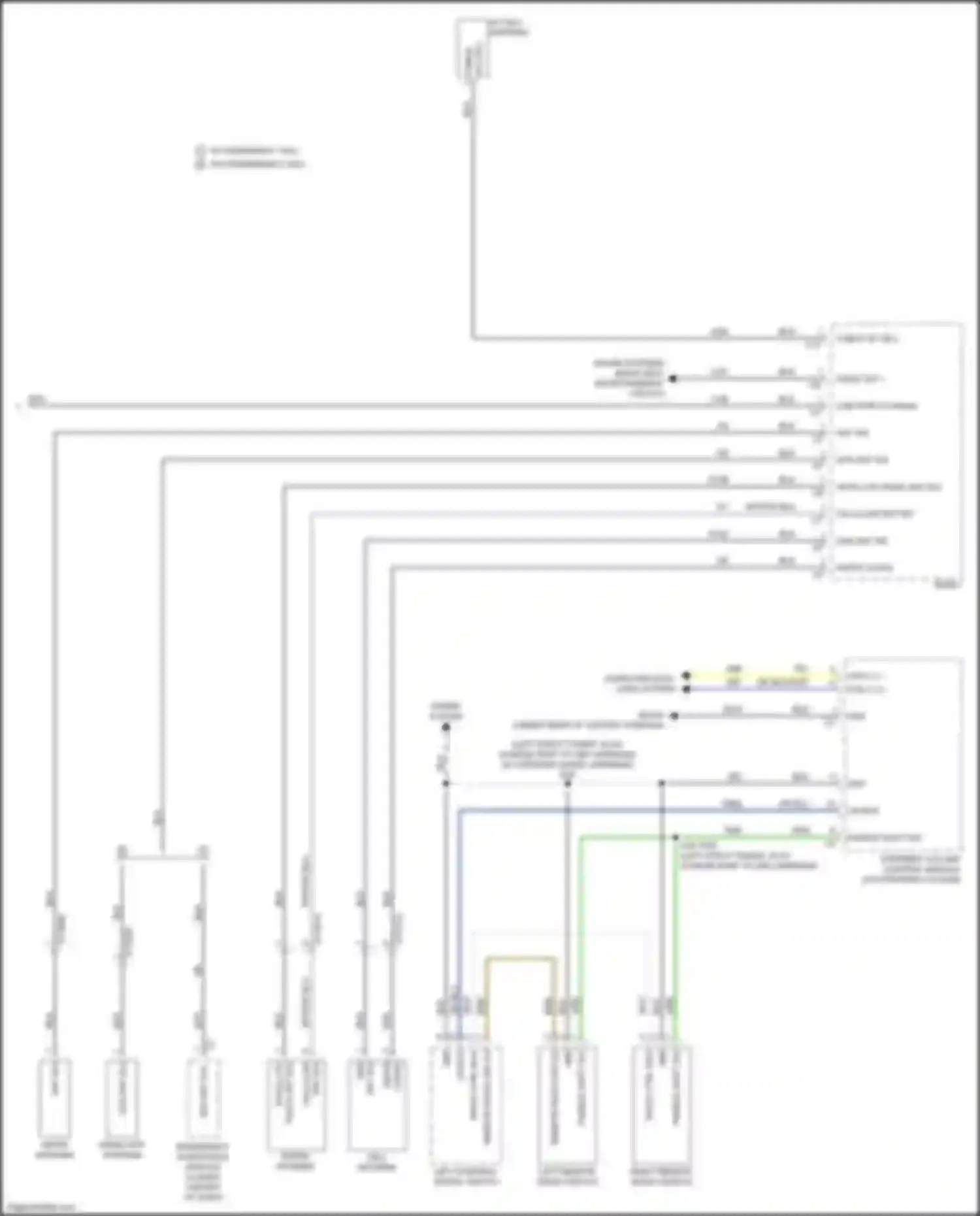 Pacifica Chrysler RU (2016-2020): Radio circuit, base (3 of 3)
