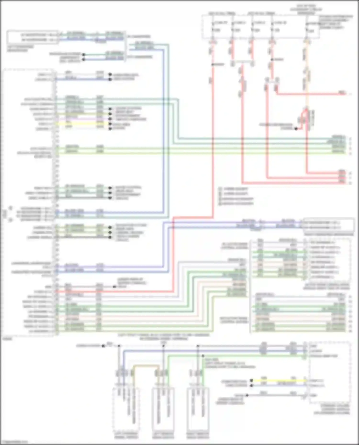 Pacifica Chrysler RU (2016-2020): Radio circuit, premium (1 of 4)