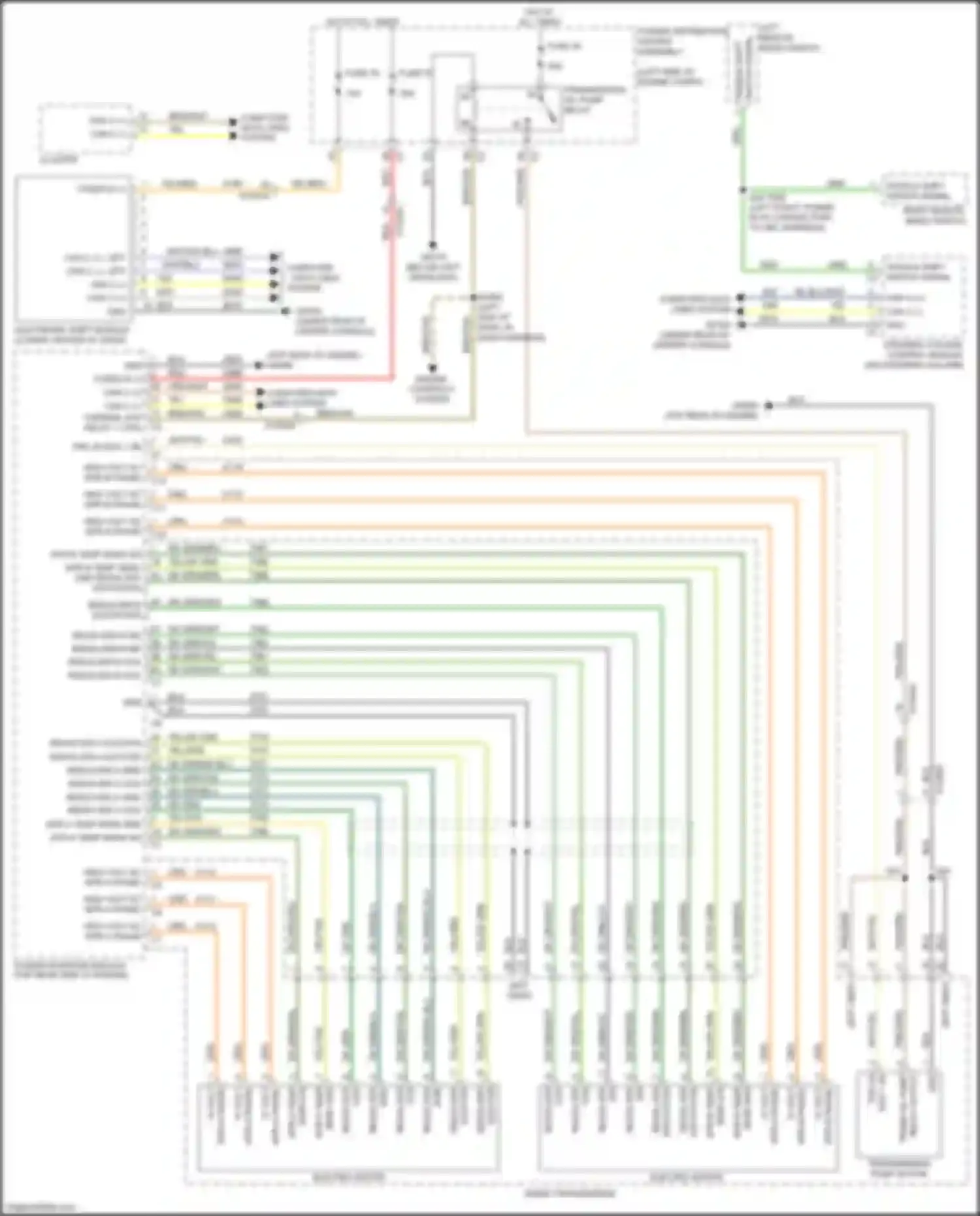 Pacifica Chrysler RU (2016-2020): 3.6l hybrid, transmission circuit