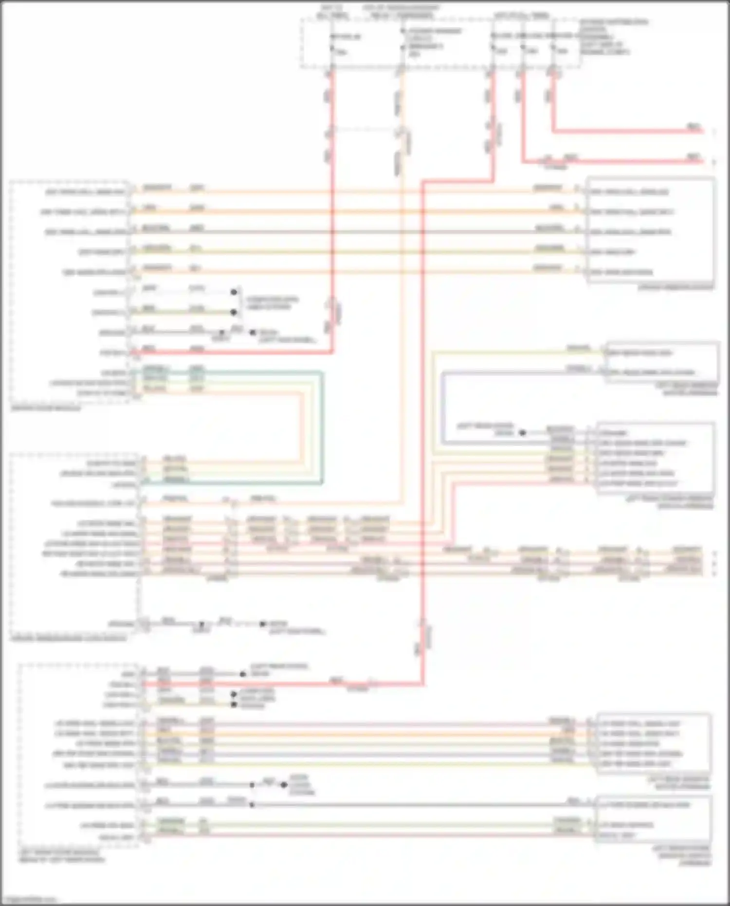 Wiring diagram computer data lines system for Chrysler Pacifica RU (2016-2020) (59 of 94)