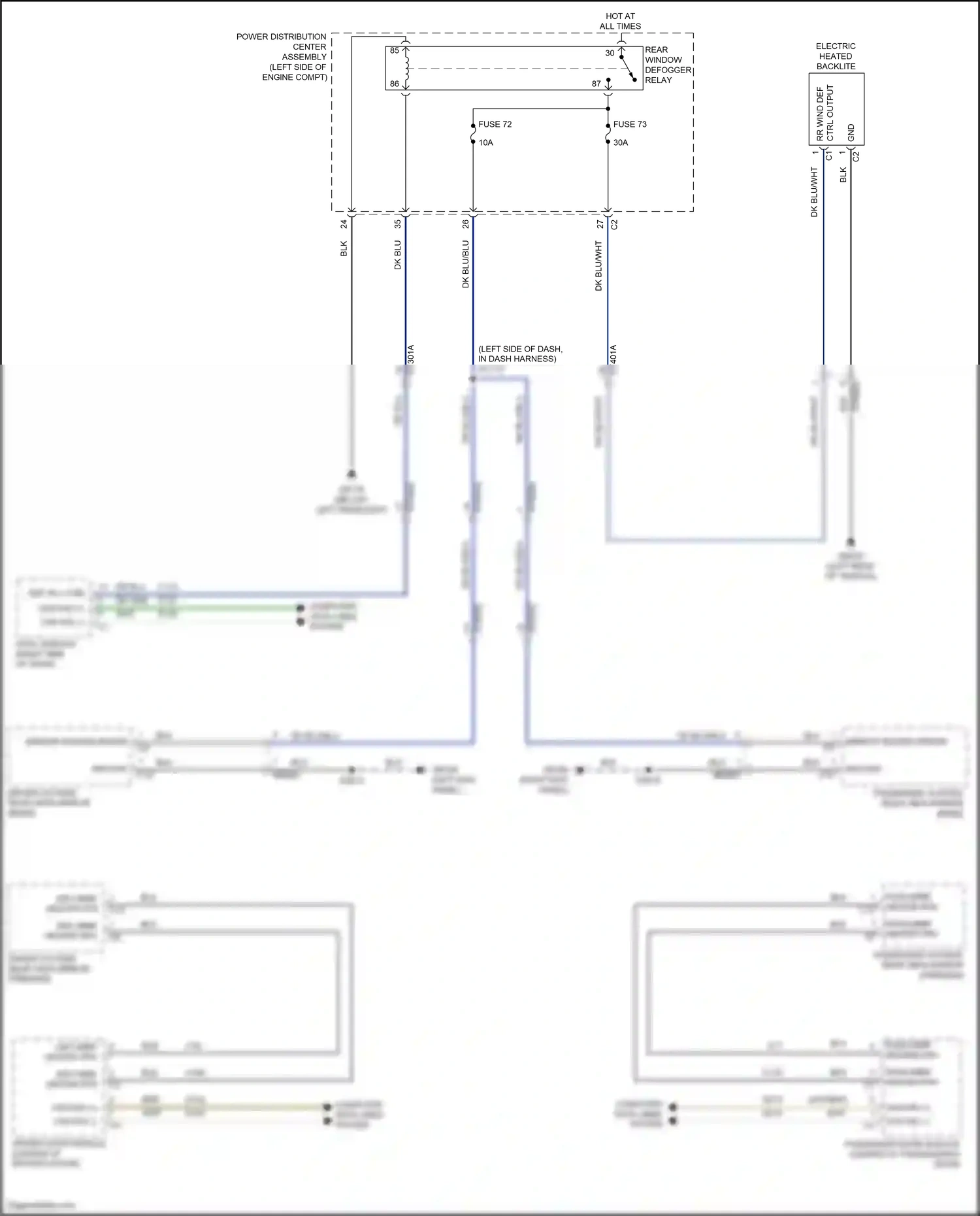Chrysler Pacifica RU (2016-2020) dk blu wiring diagram  (16 of 41)