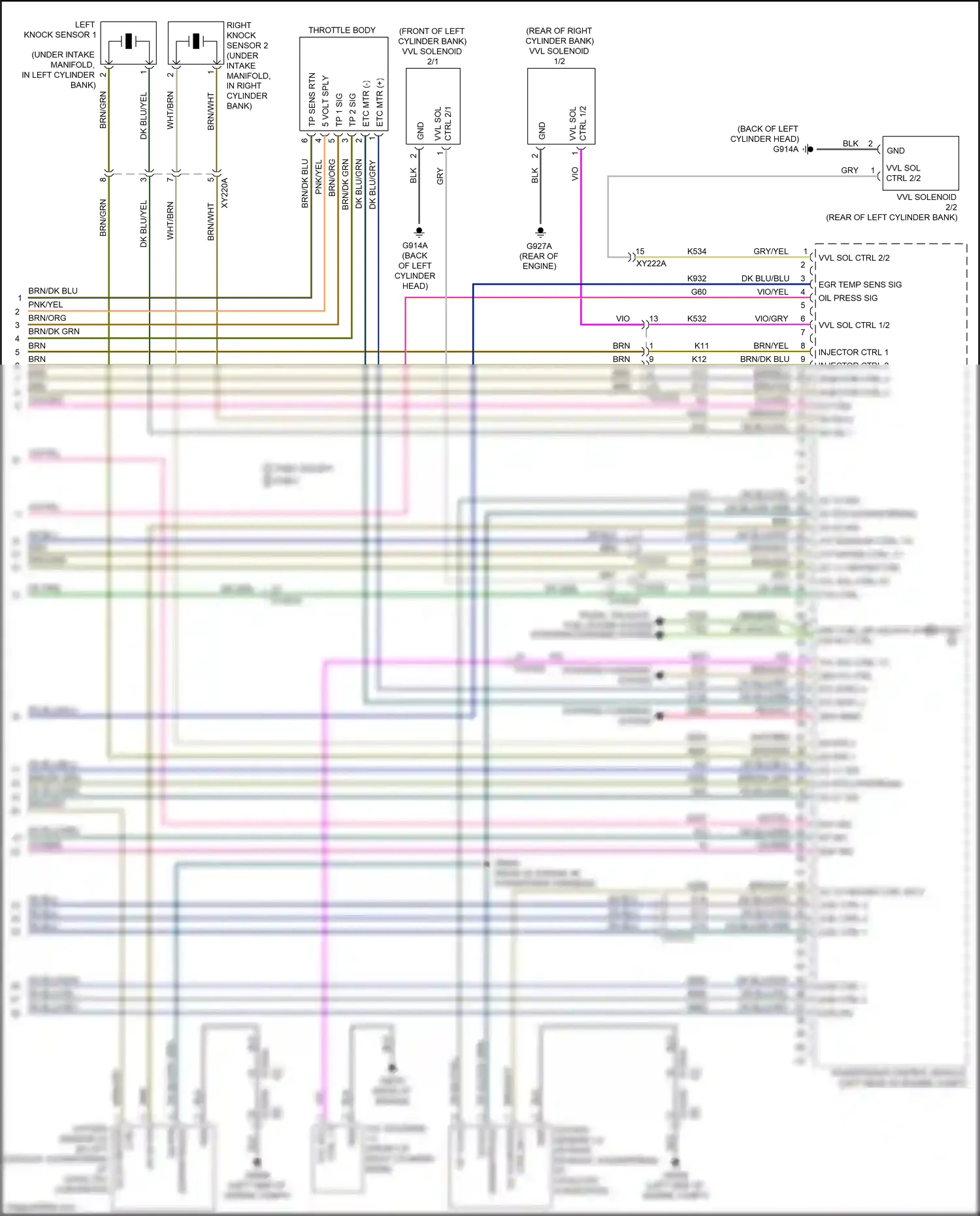 Chrysler Pacifica RU (2016-2020) dk blu/blu wiring diagram  (8 of 11)