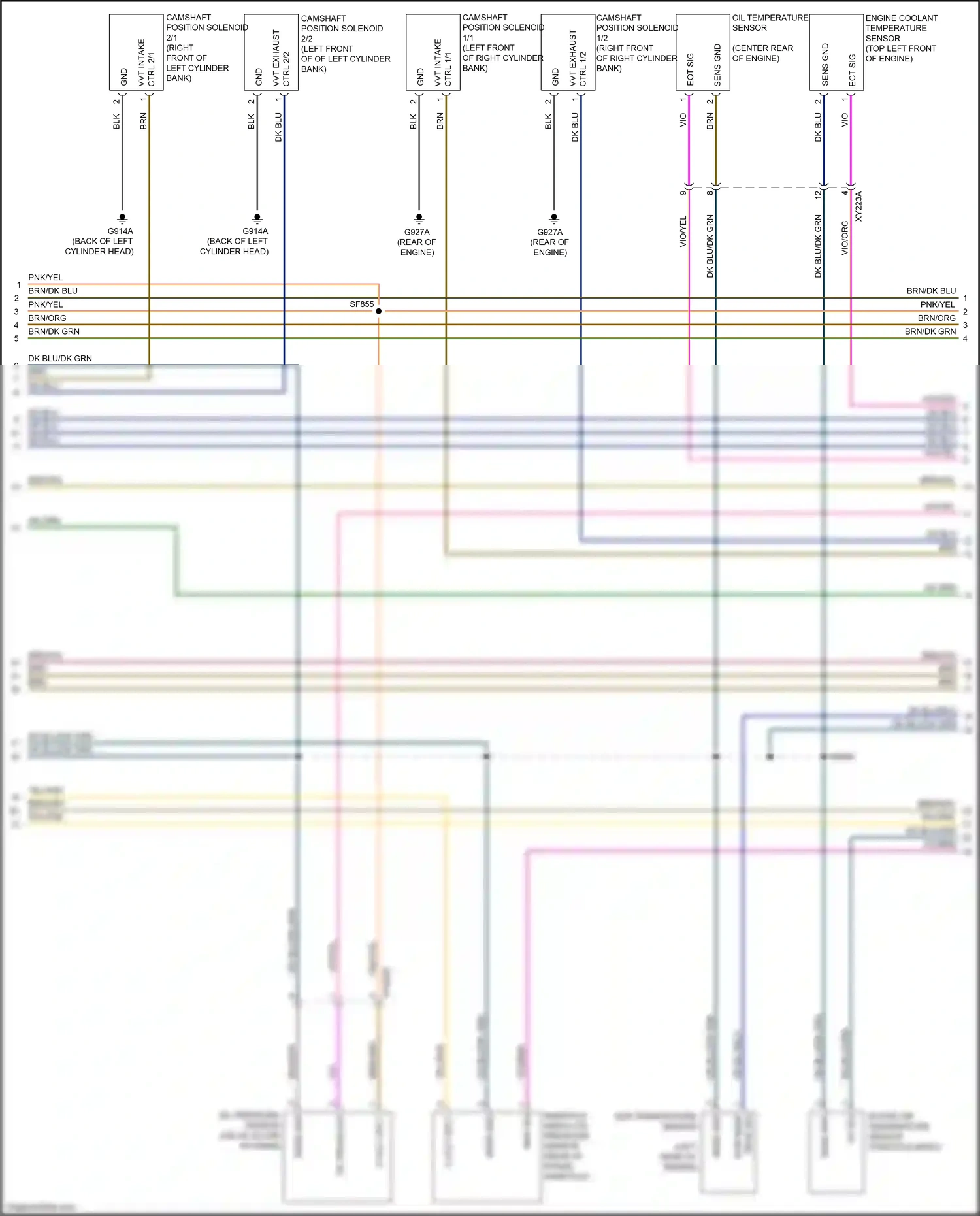 Chrysler Pacifica RU (2016-2020) dk blu/blu wiring diagram  (6 of 11)