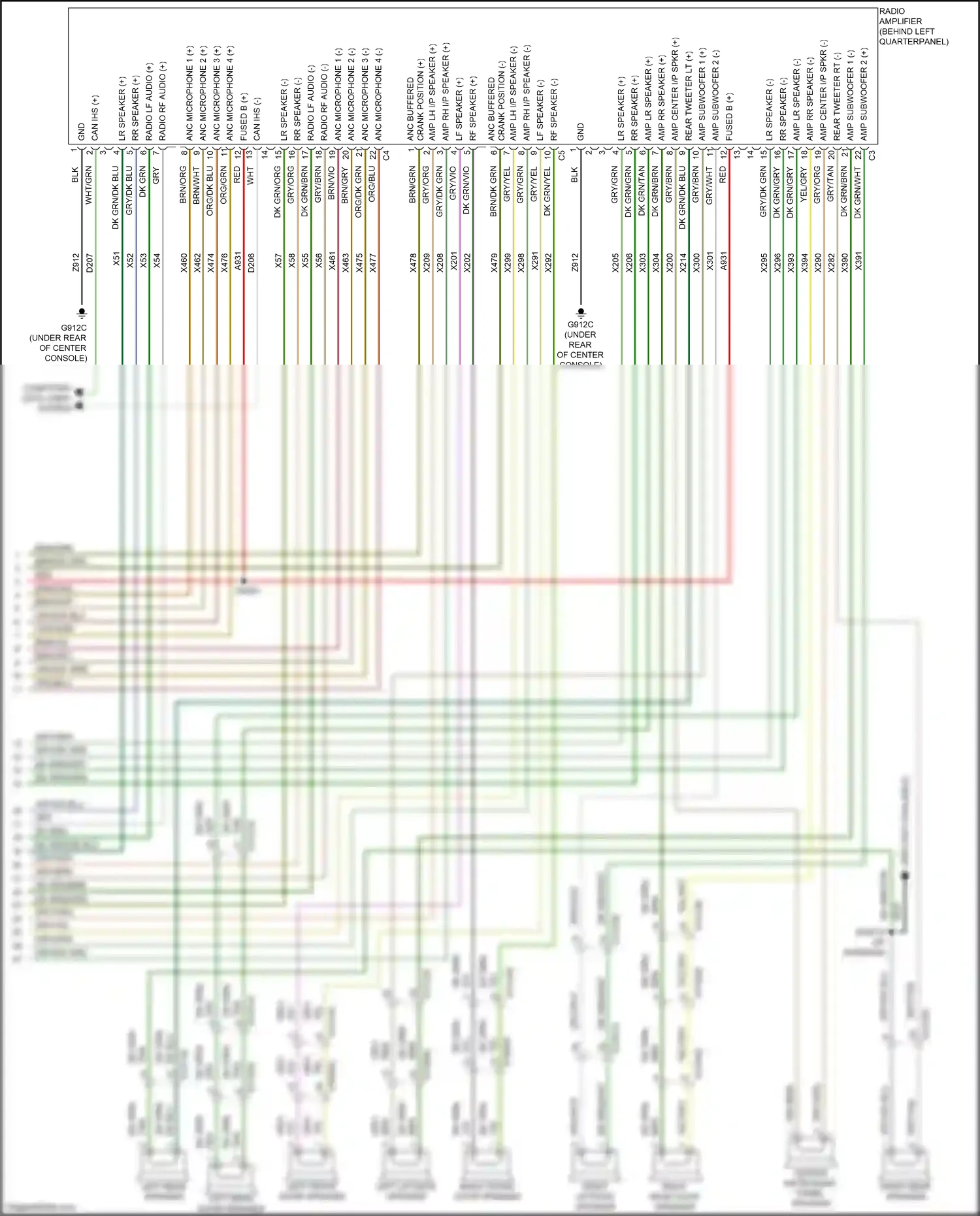 Chrysler Pacifica RU (2016-2020) dk grn/yel wiring diagram  (9 of 25)
